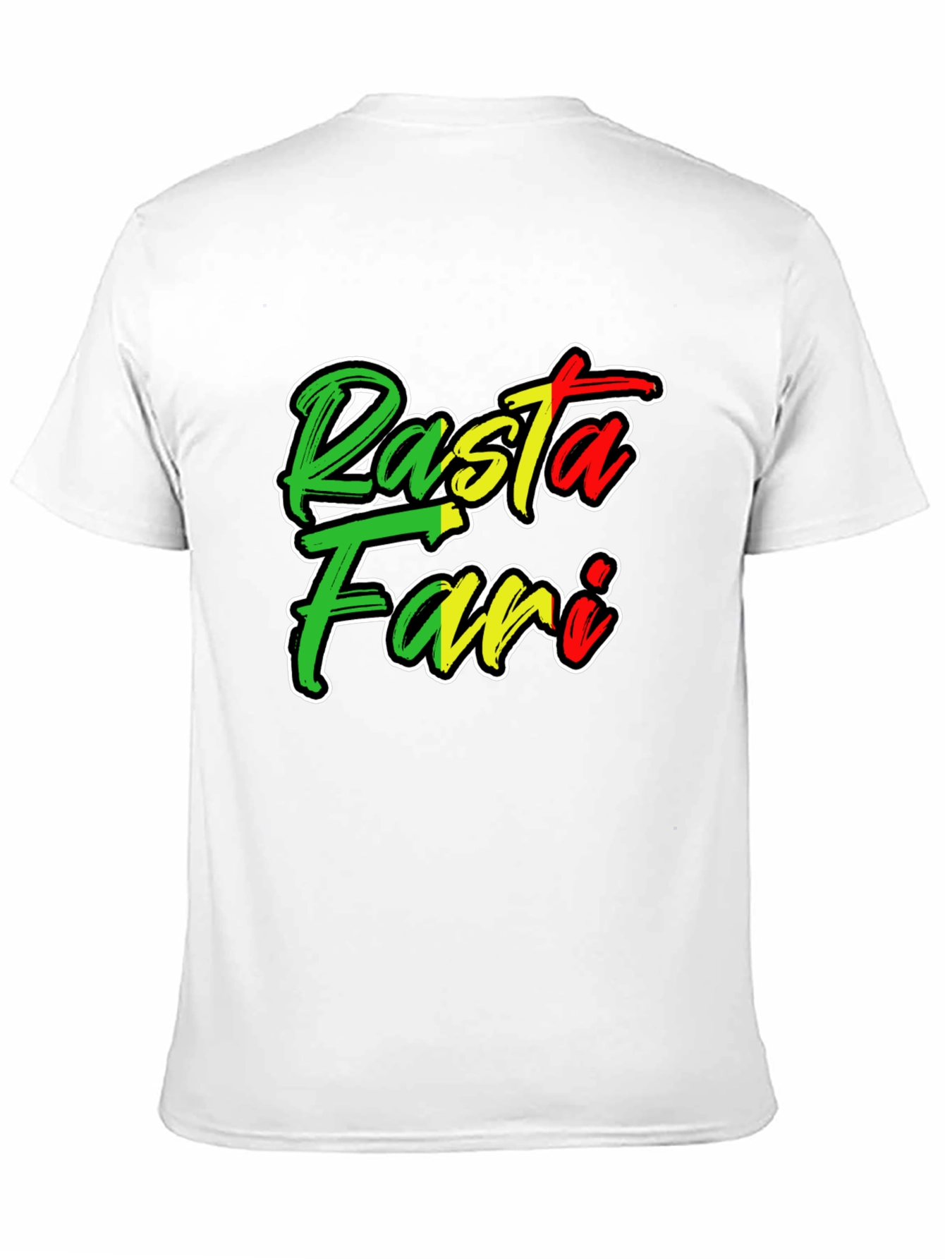 Rasta Fari Black Graphic Tee - Reggae Style
