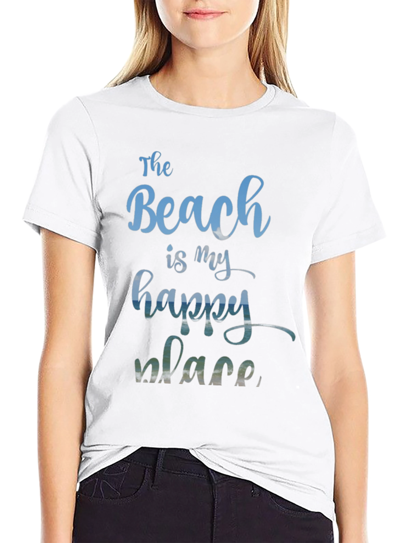 Beach is My Happy Place Graphic Tee