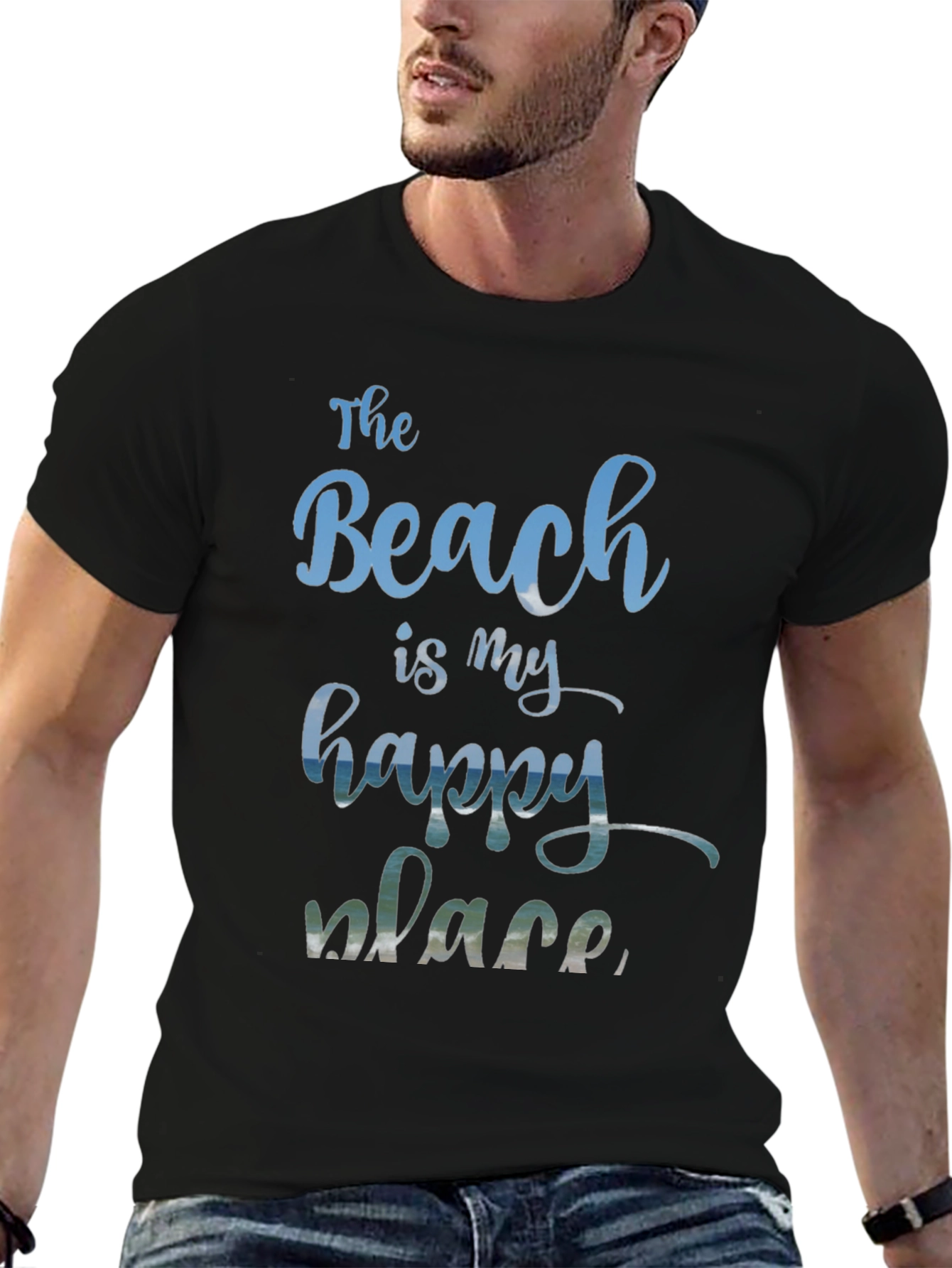 Beach is My Happy Place Graphic Tee