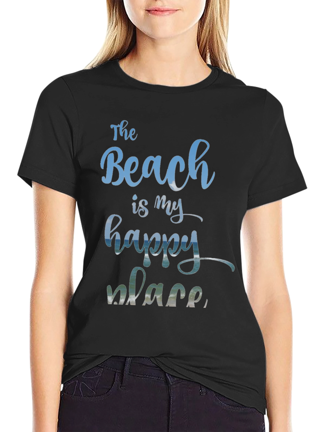 Beach is My Happy Place Graphic Tee