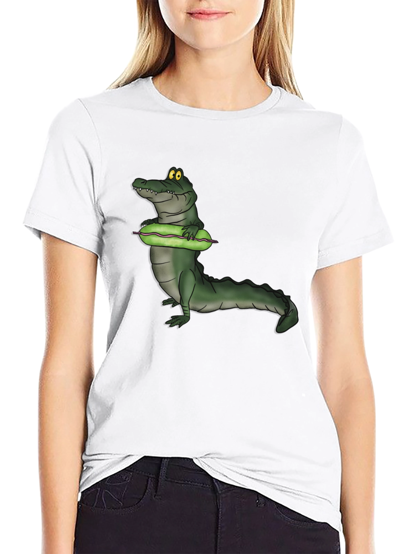 Crocodile Cucumber T-Shirt - Funny Graphic Tee
