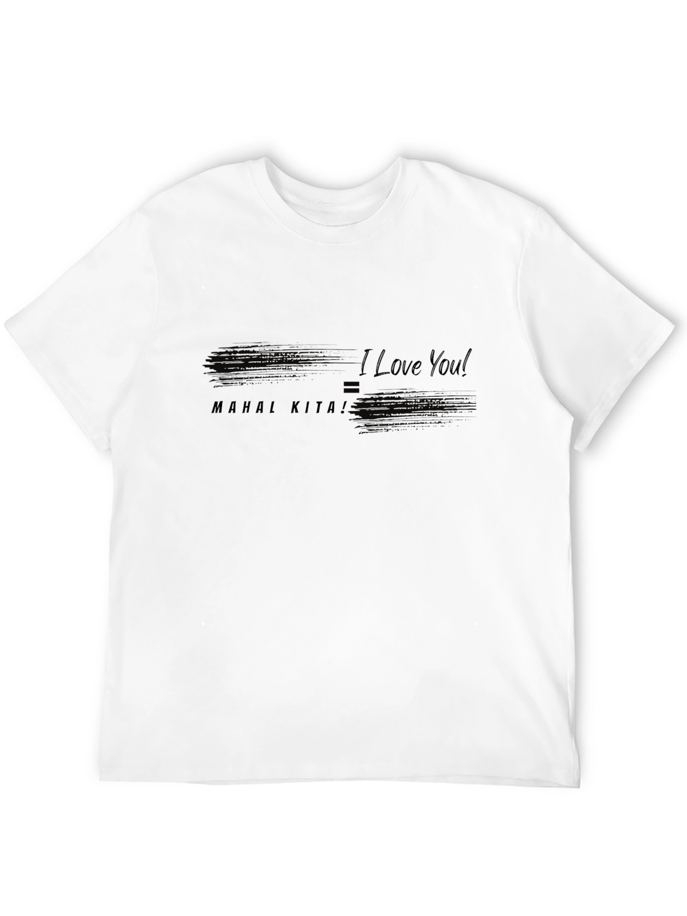 I Love You T-Shirt - Black Casual Wear