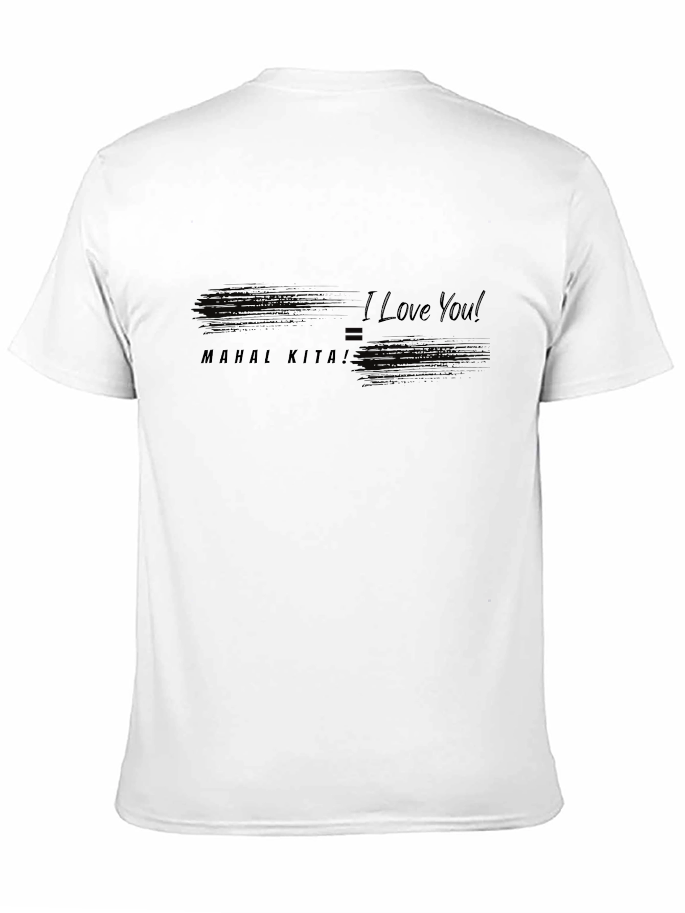 I Love You T-Shirt - Black Casual Wear