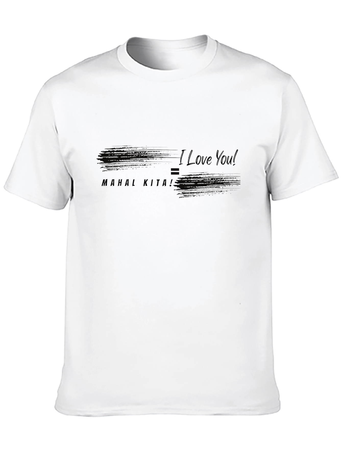 I Love You T-Shirt - Black Casual Wear