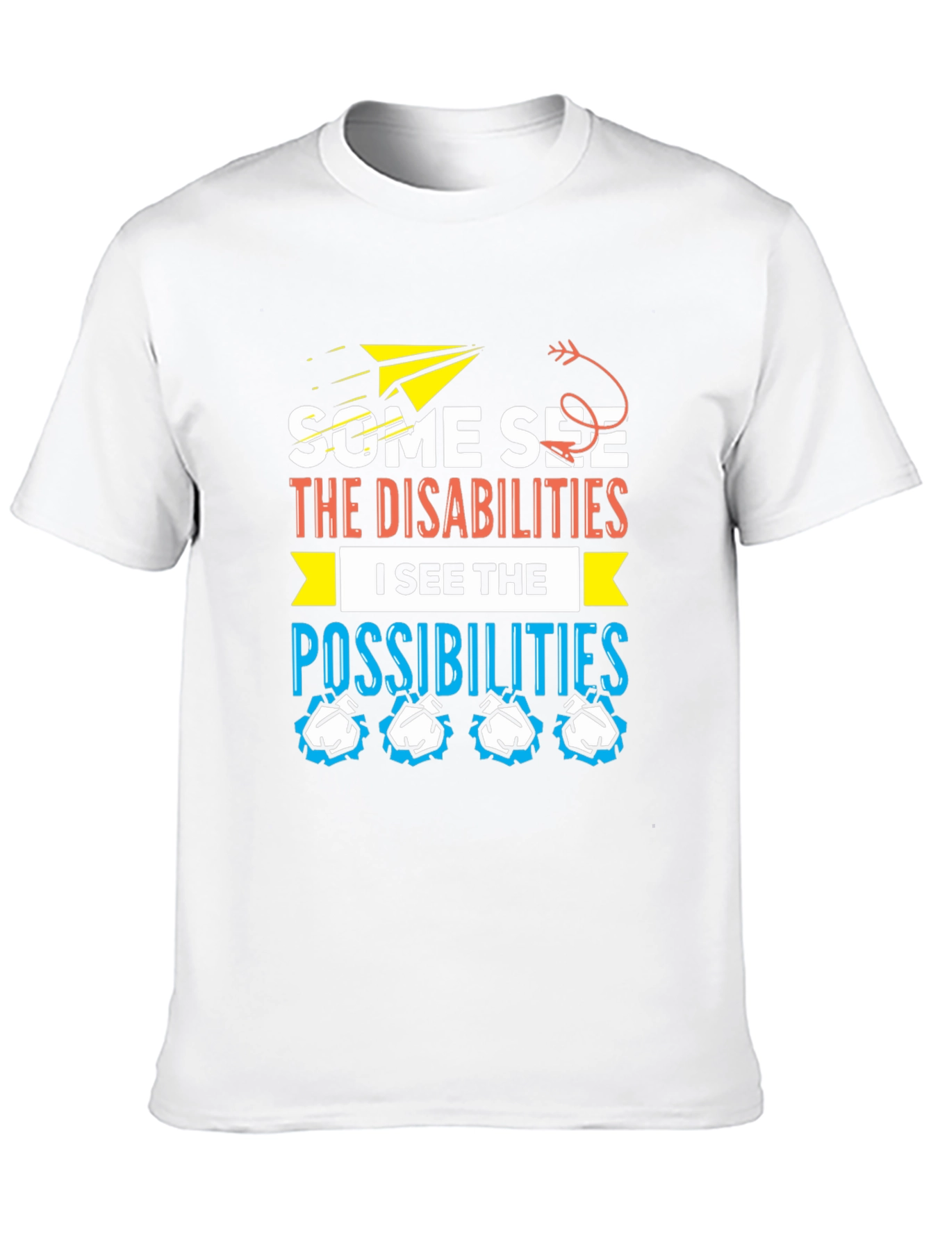 Inspirational Disability Awareness Graphic T-Shirt