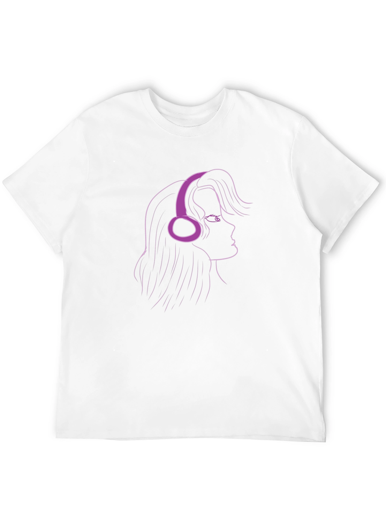 Cool Line Art Music Lover T-Shirt