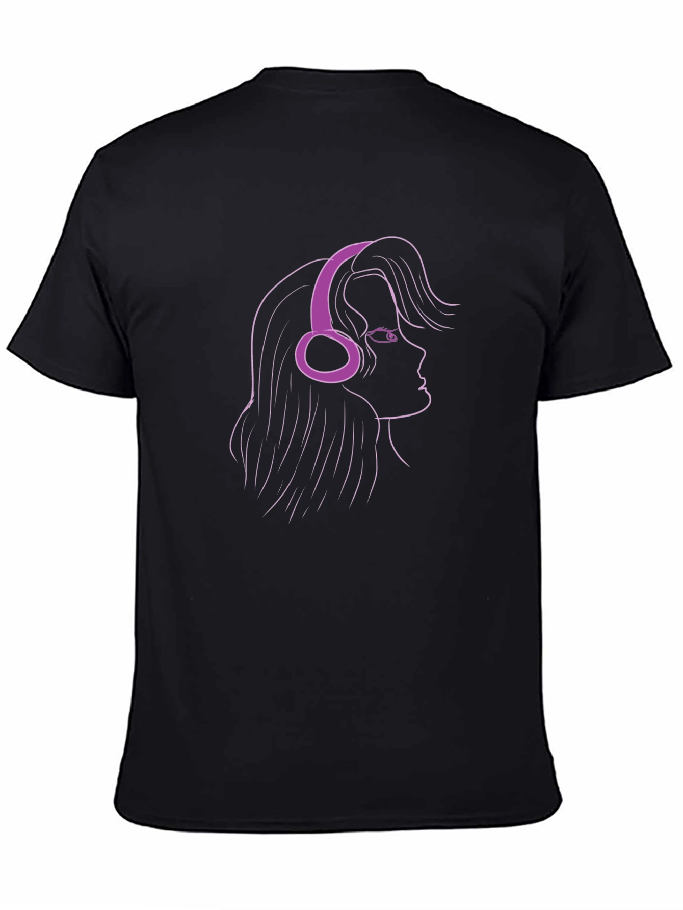 Cool Line Art Music Lover T-Shirt