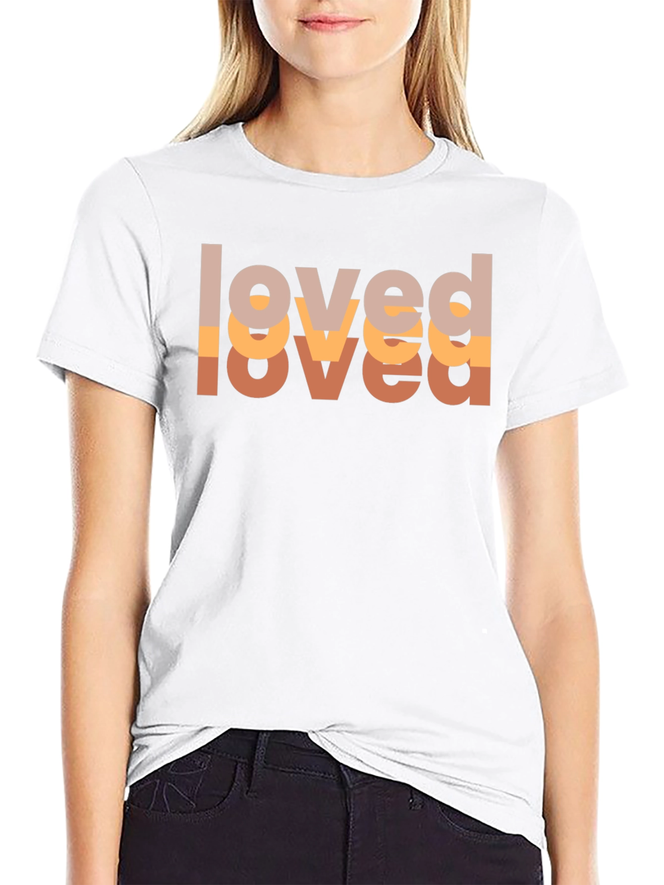 Retro Loved Graphic Tee - Soft Cotton Blend