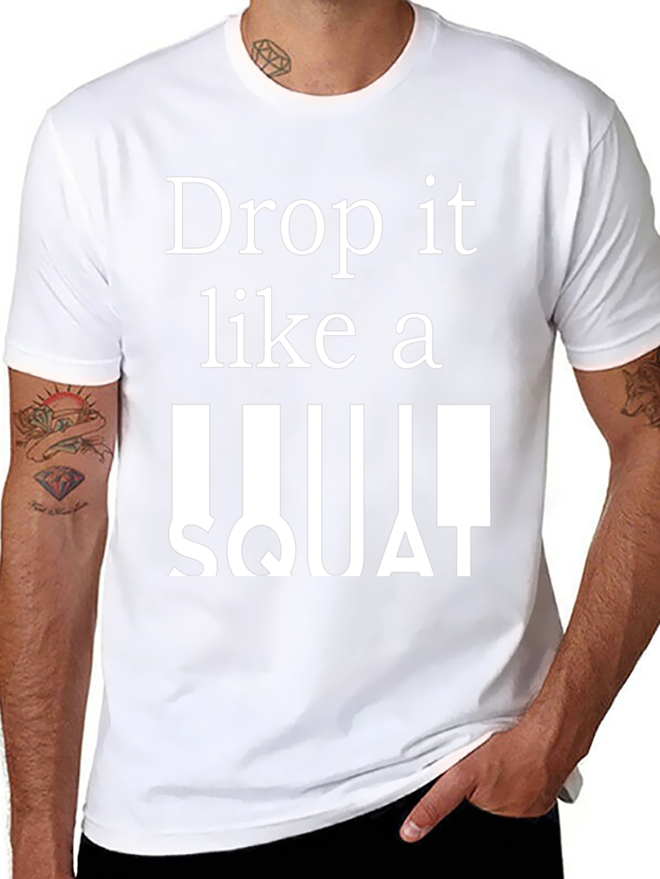 Drop It Like A Squat Graphic Tee