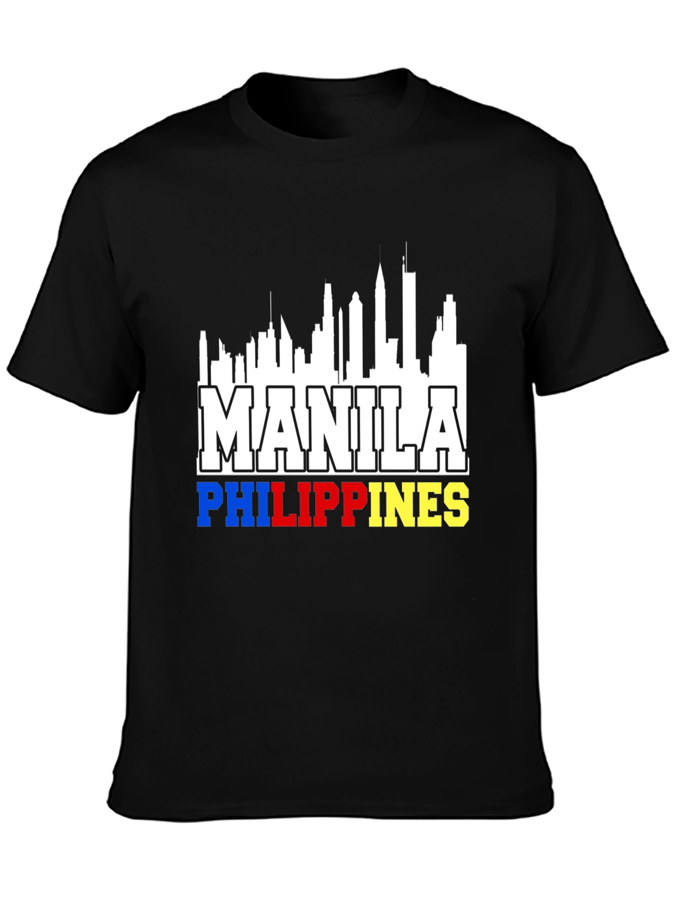 Manila Philippines Skyline T-Shirt