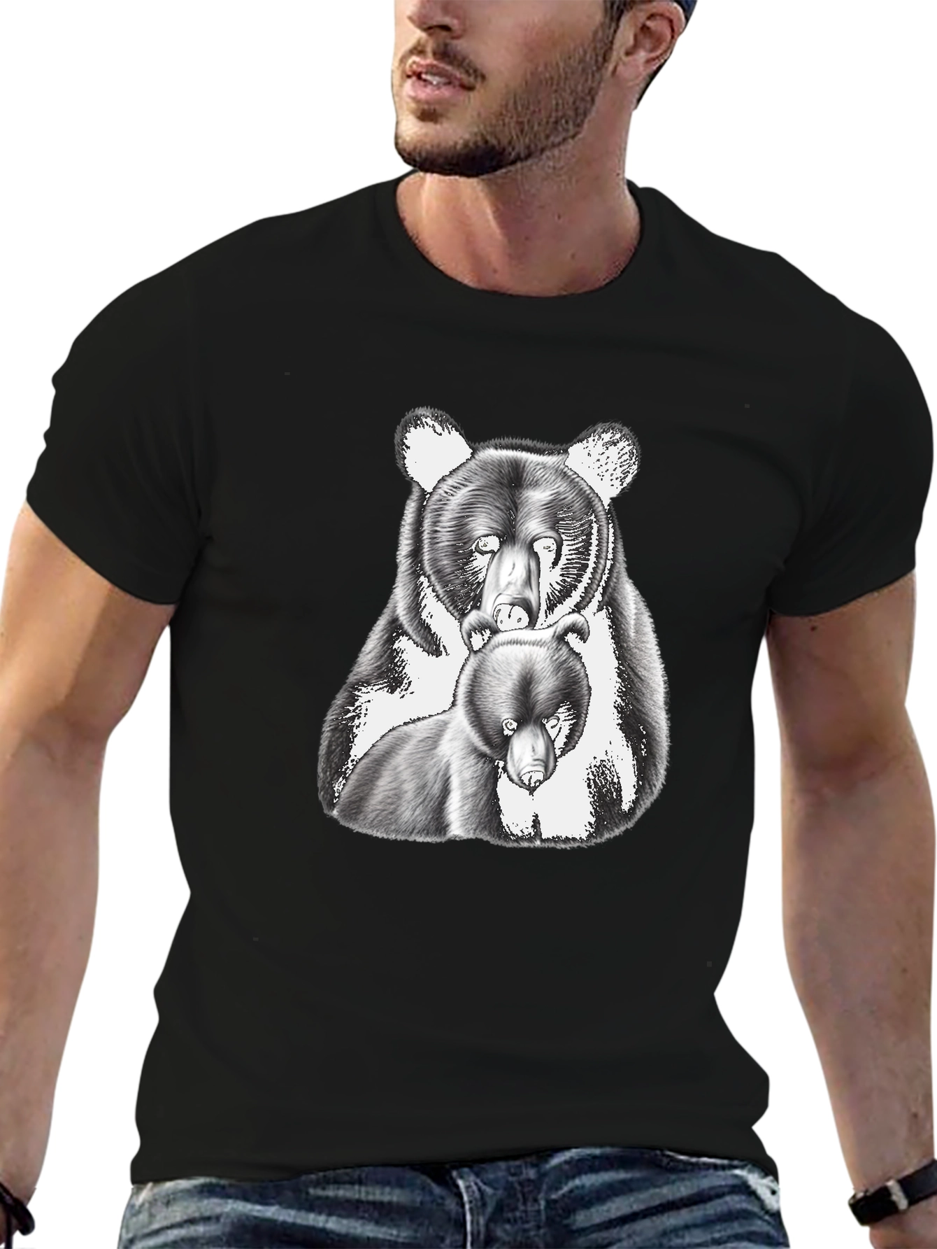 Black Bear Graphic Tee