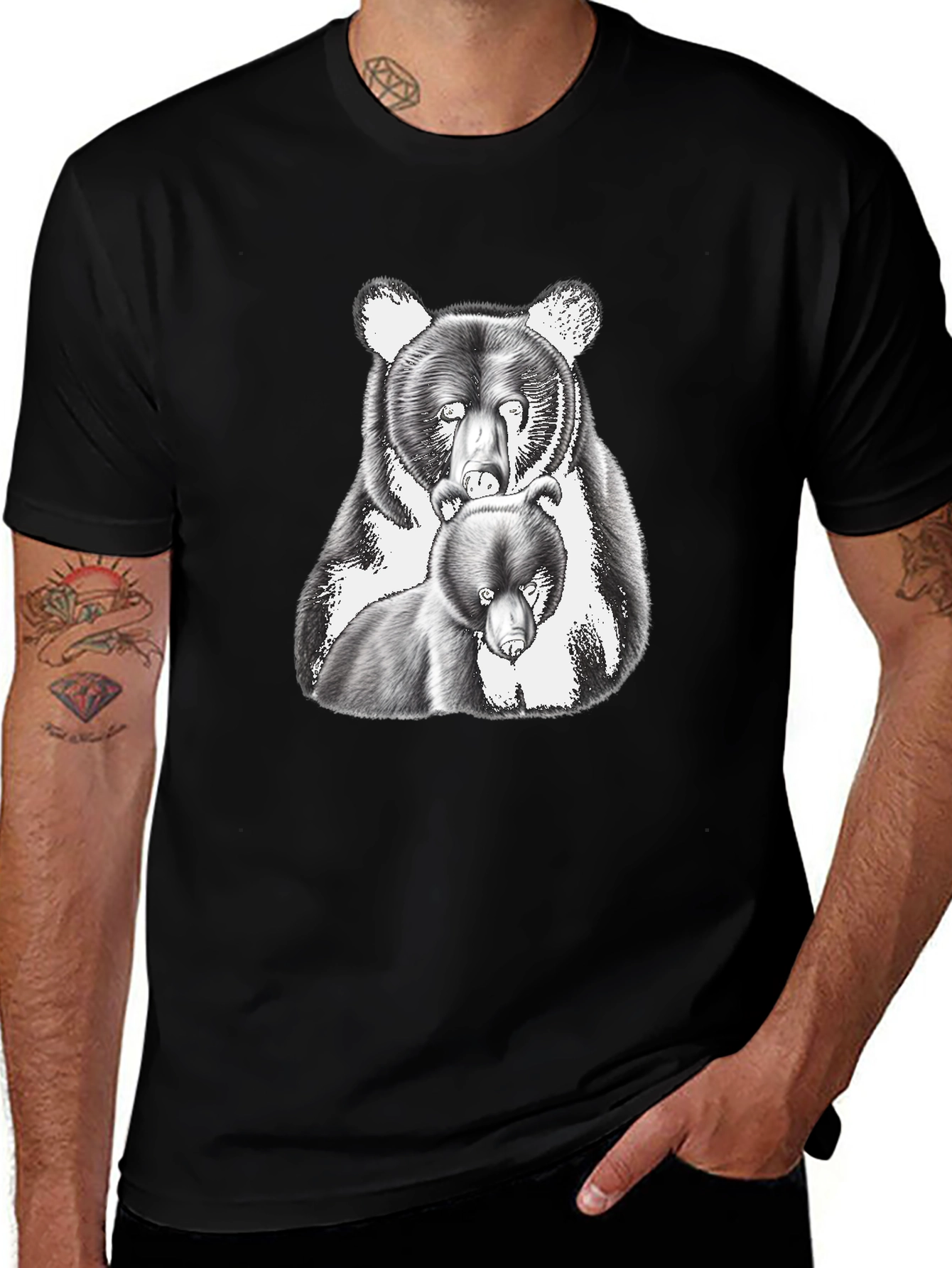 Black Bear Graphic Tee