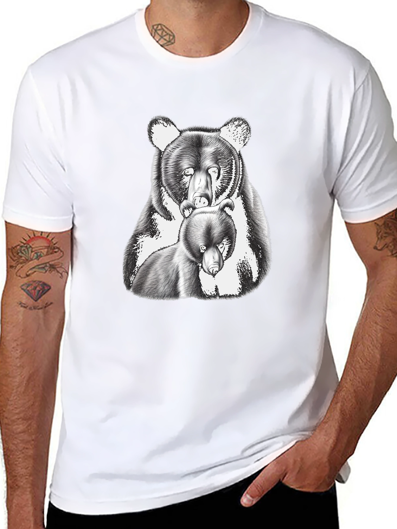 Black Bear Graphic Tee