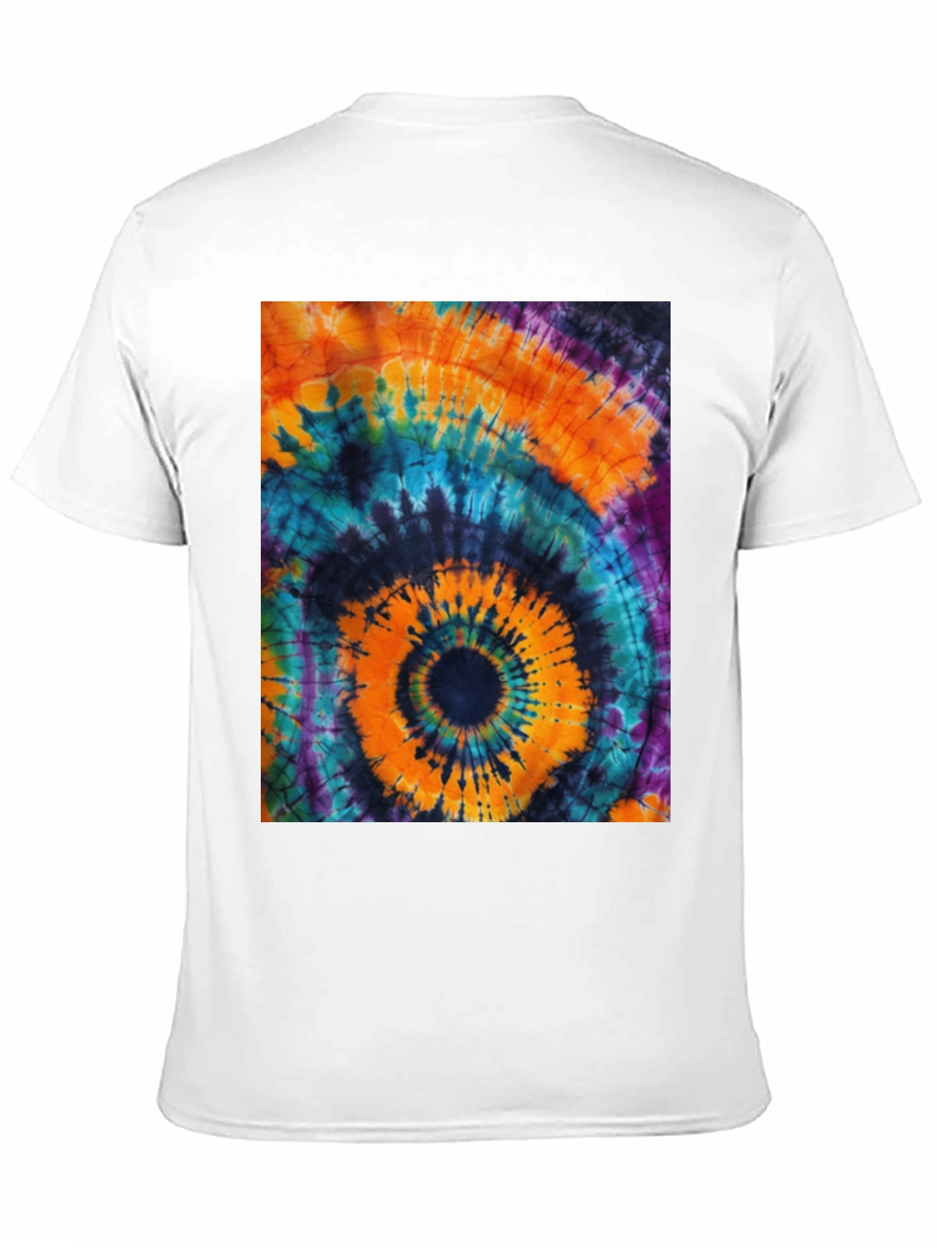 Tie-Dye Swirl Graphic Tee - Bold & Vibrant