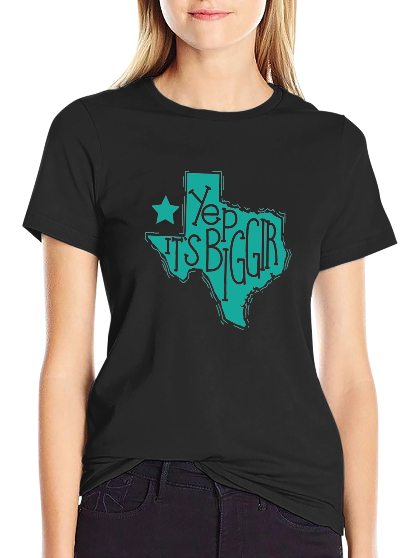 Yep Its Bigger T-Shirt - Texas Pride Tee