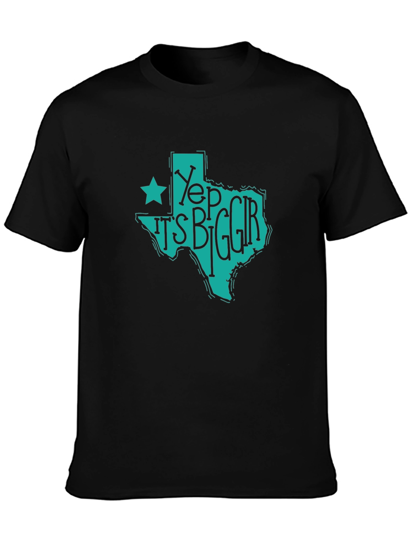 Yep Its Bigger T-Shirt - Texas Pride Tee