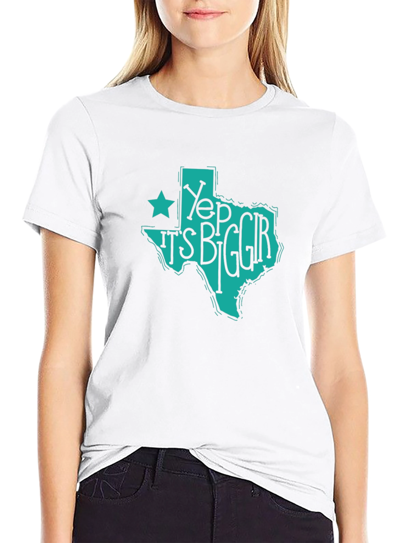 Yep Its Bigger T-Shirt - Texas Pride Tee