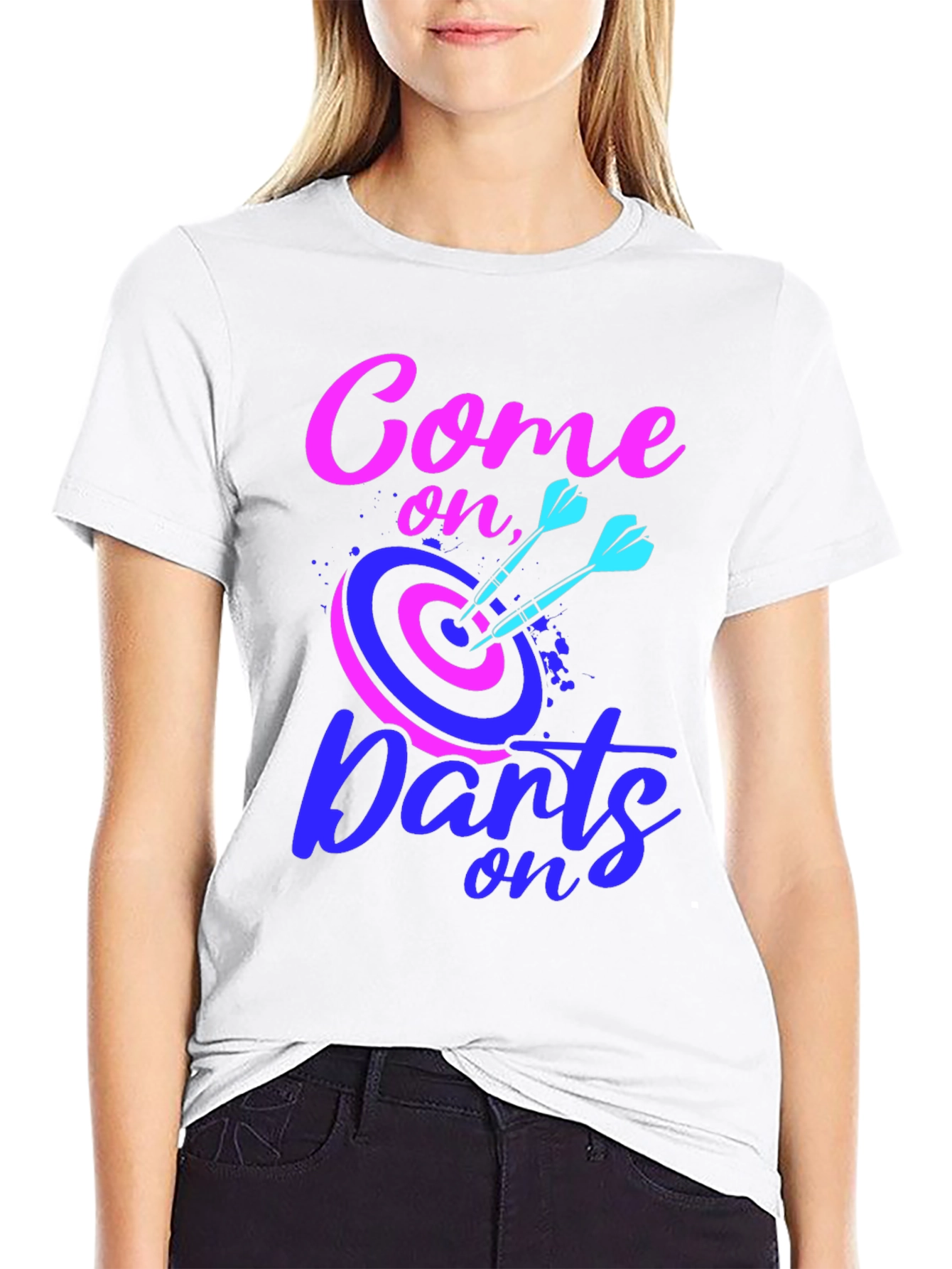 Come On Darts Graphic T-Shirt