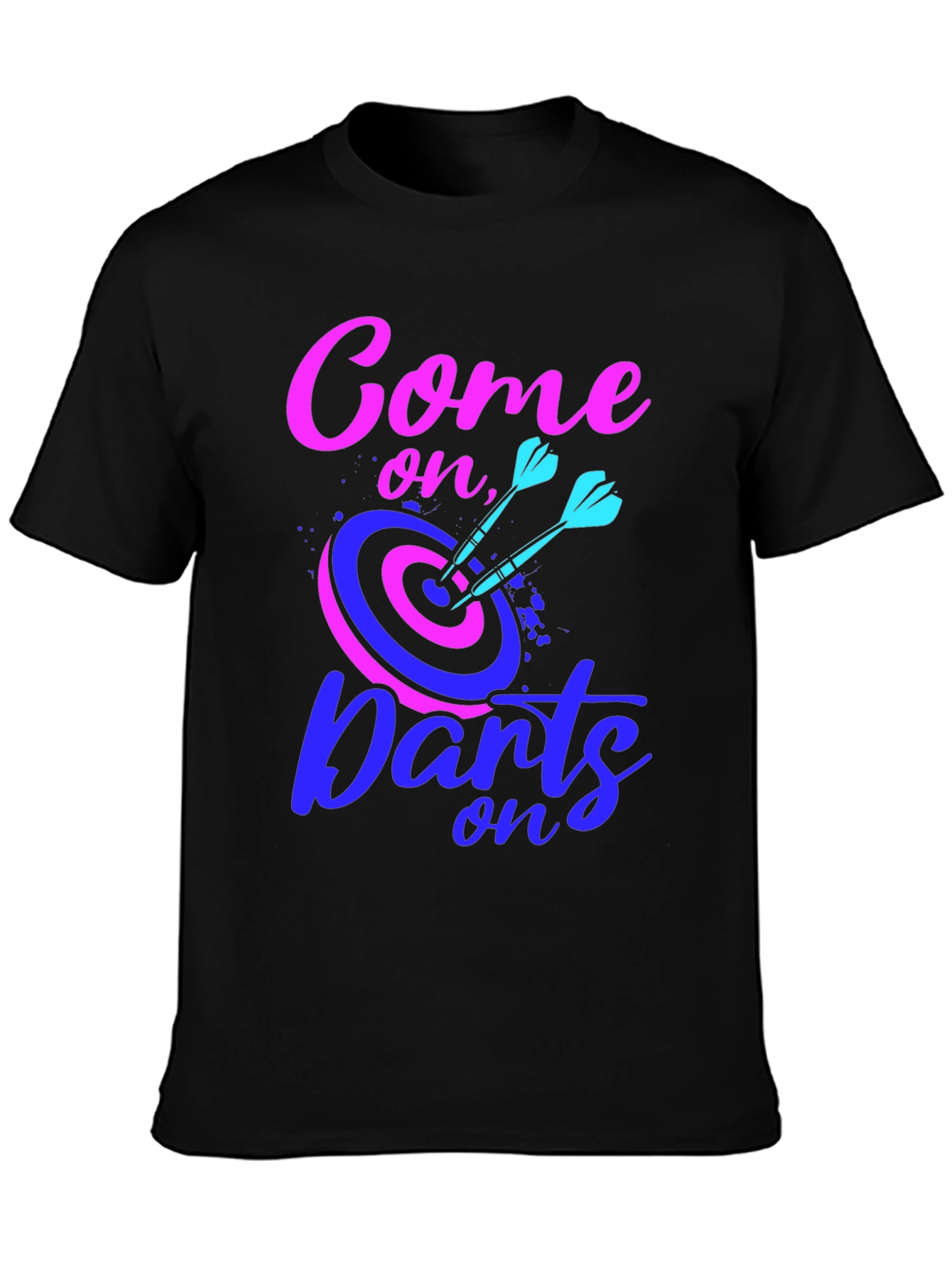Come On Darts Graphic T-Shirt