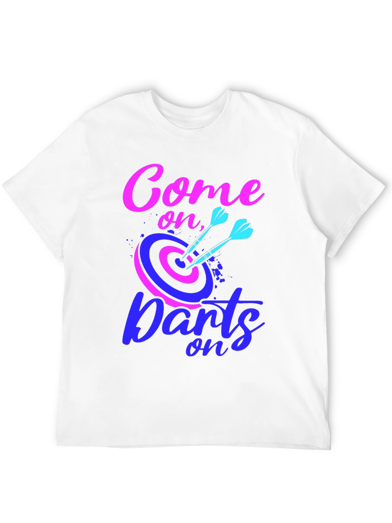 Come On Darts Graphic T-Shirt