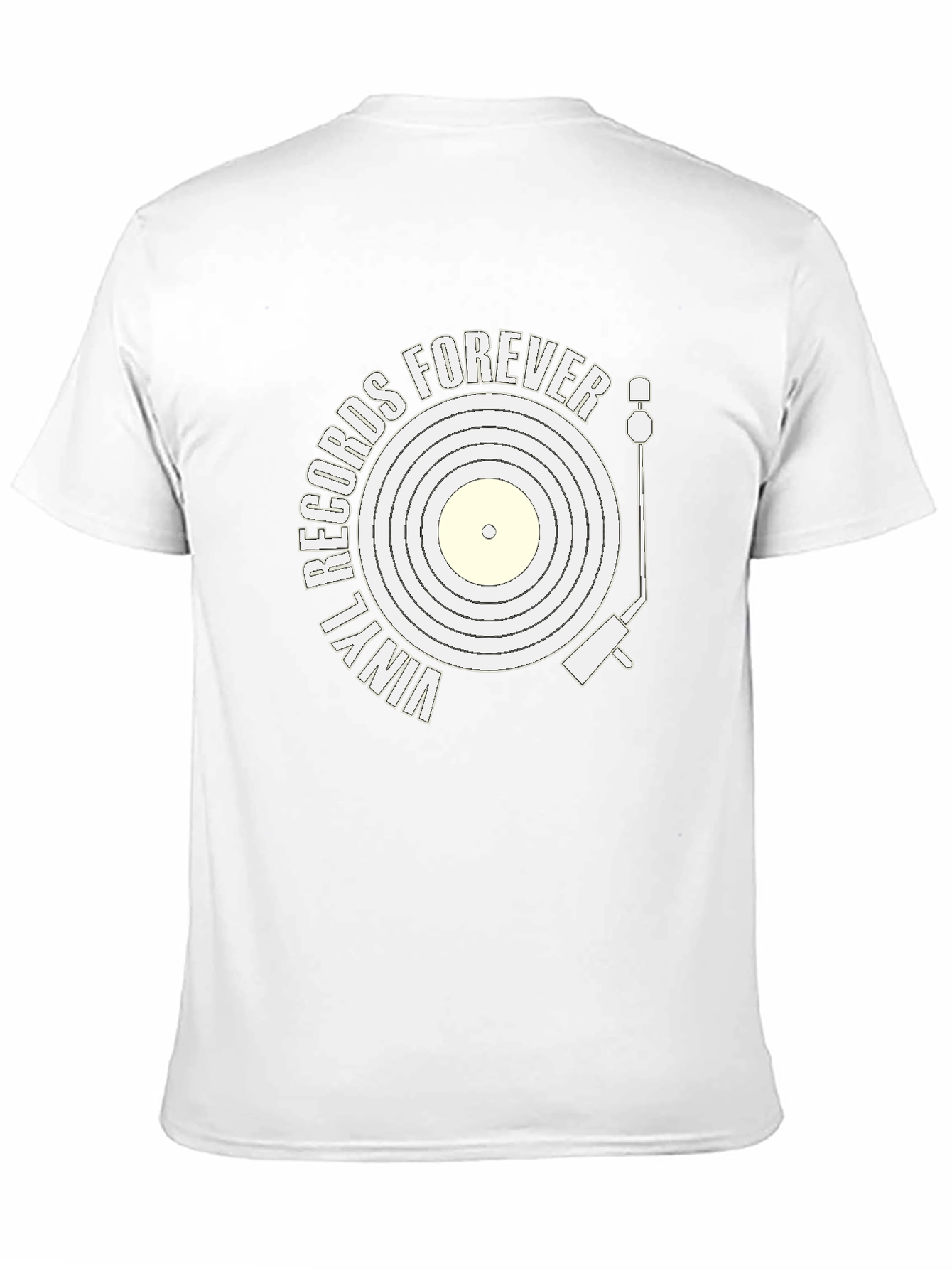 Vinyl Records Forever Graphic T-Shirt