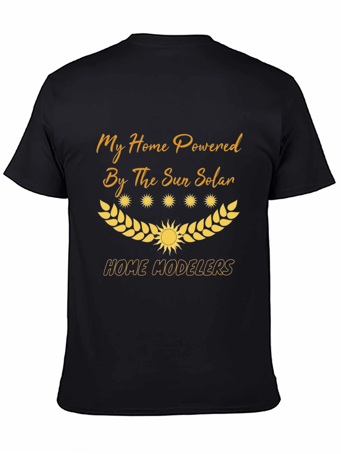 Eco-Friendly Solar Powered Home Modelers T-Shirt