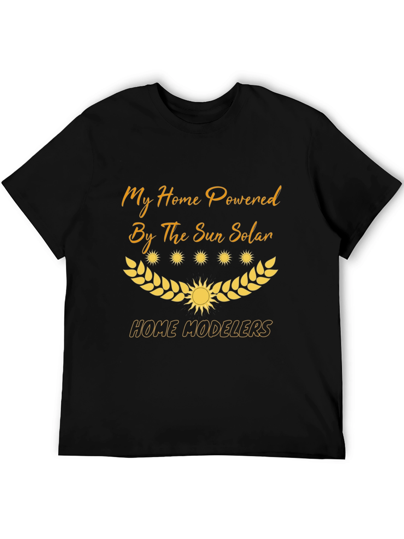 Eco-Friendly Solar Powered Home Modelers T-Shirt