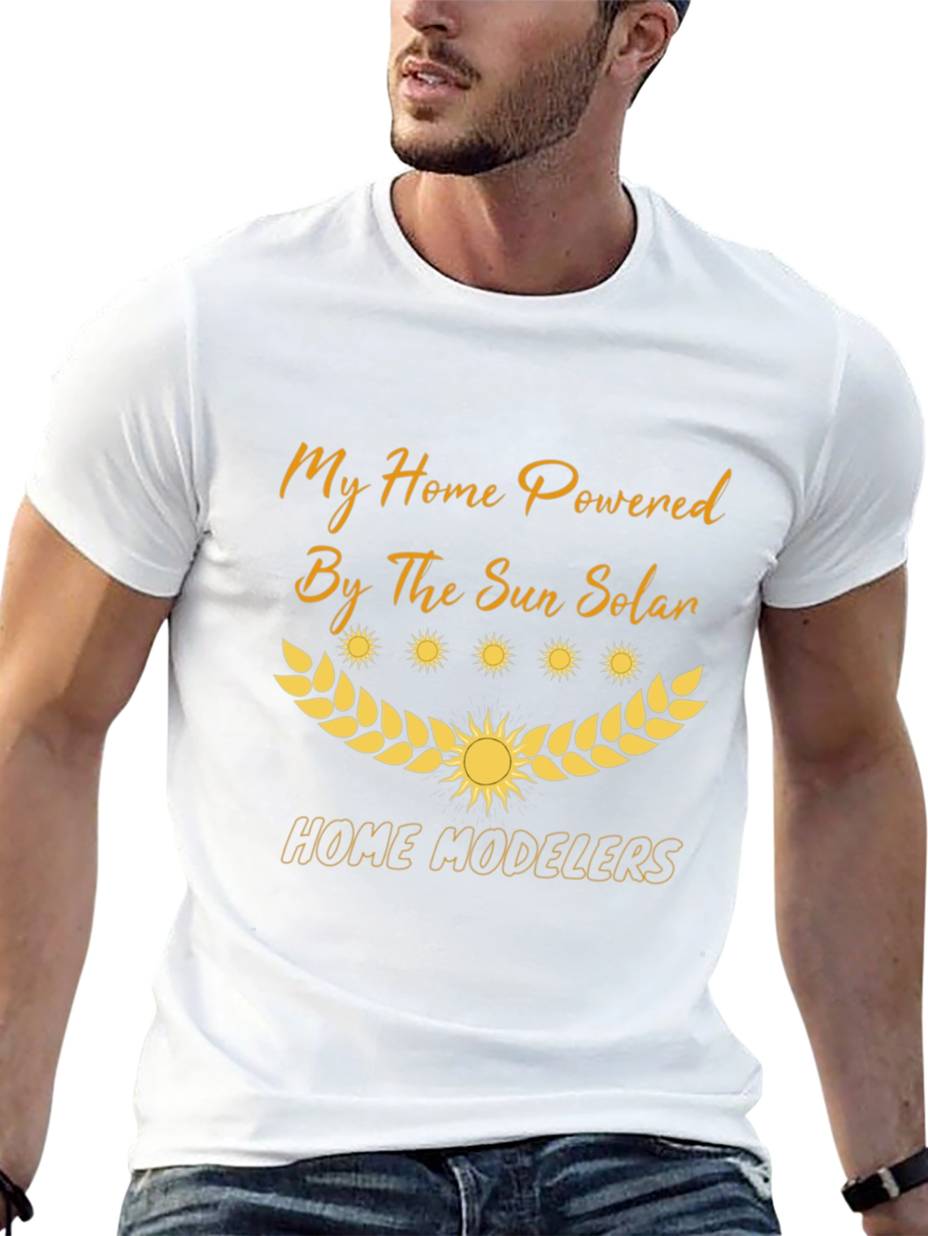 Eco-Friendly Solar Powered Home Modelers T-Shirt