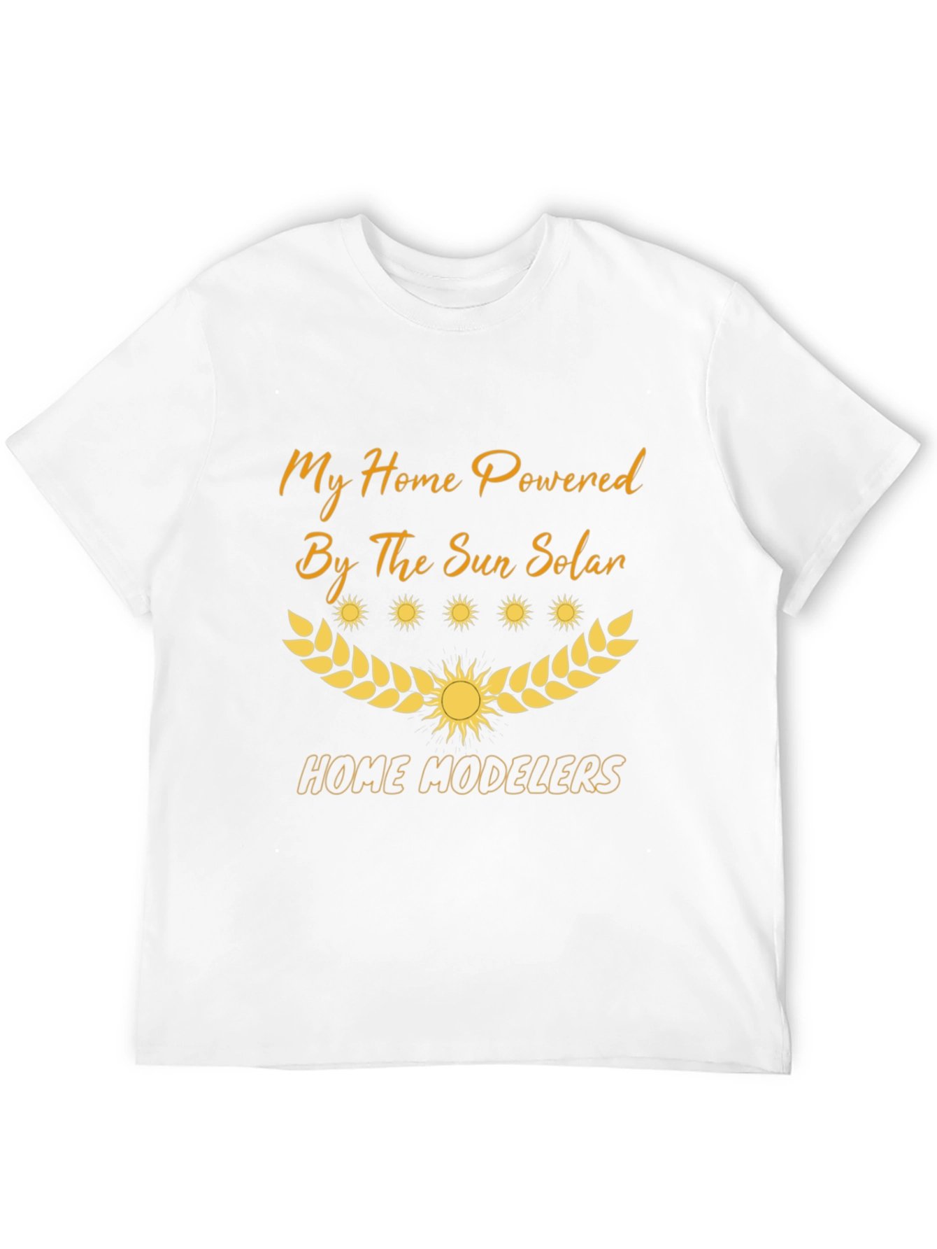 Eco-Friendly Solar Powered Home Modelers T-Shirt