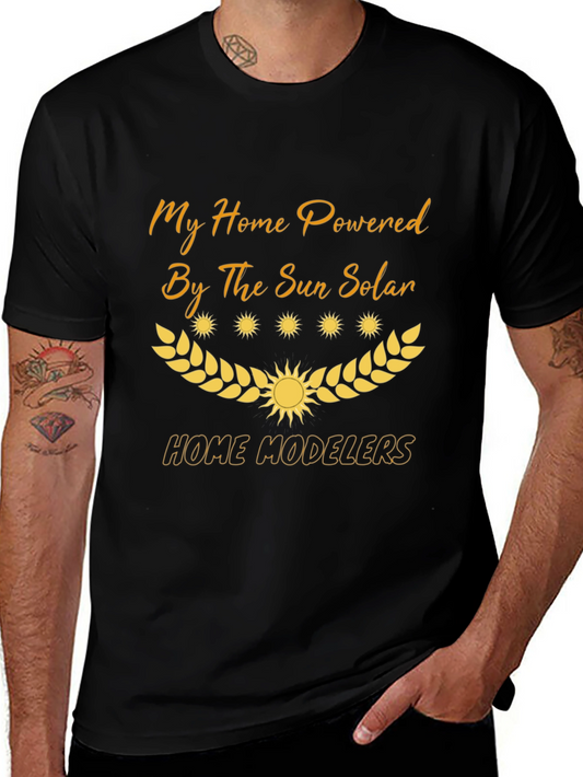 Eco-Friendly Solar Powered Home Modelers T-Shirt