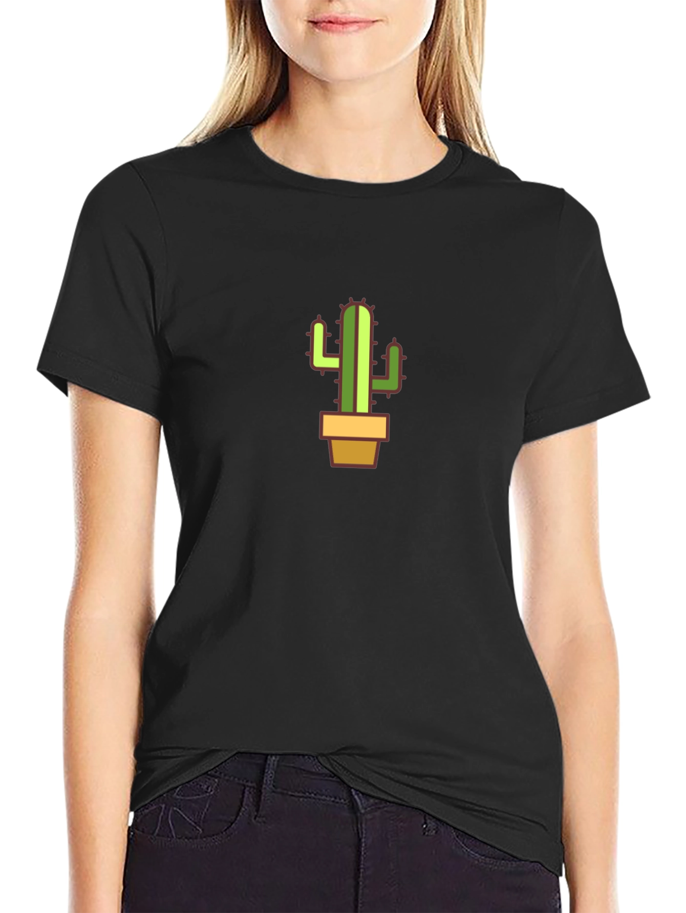 Cactus Graphic Tee - Modern Desert Style
