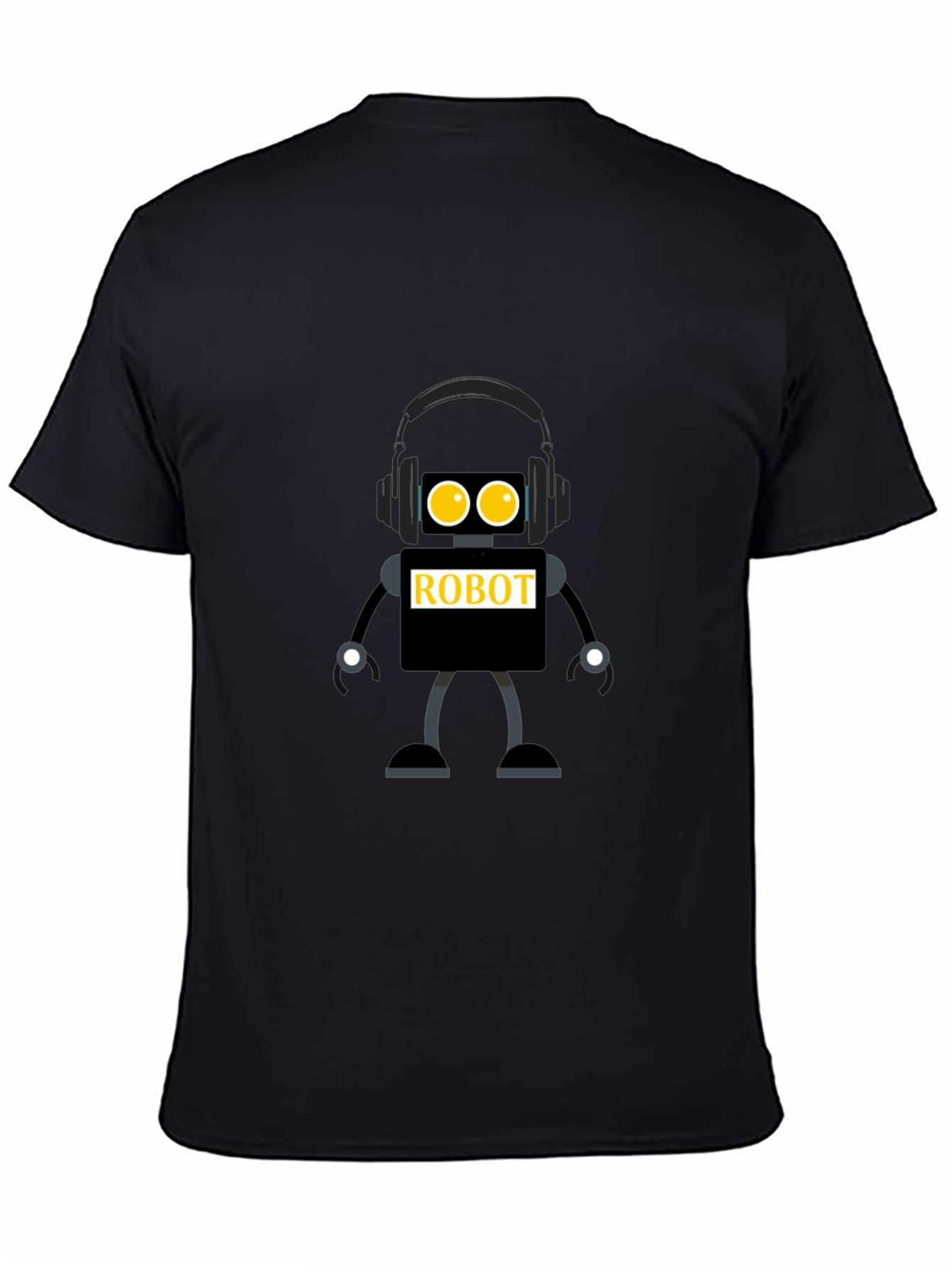 Robot Graphic T-Shirt - Cool Techie Design
