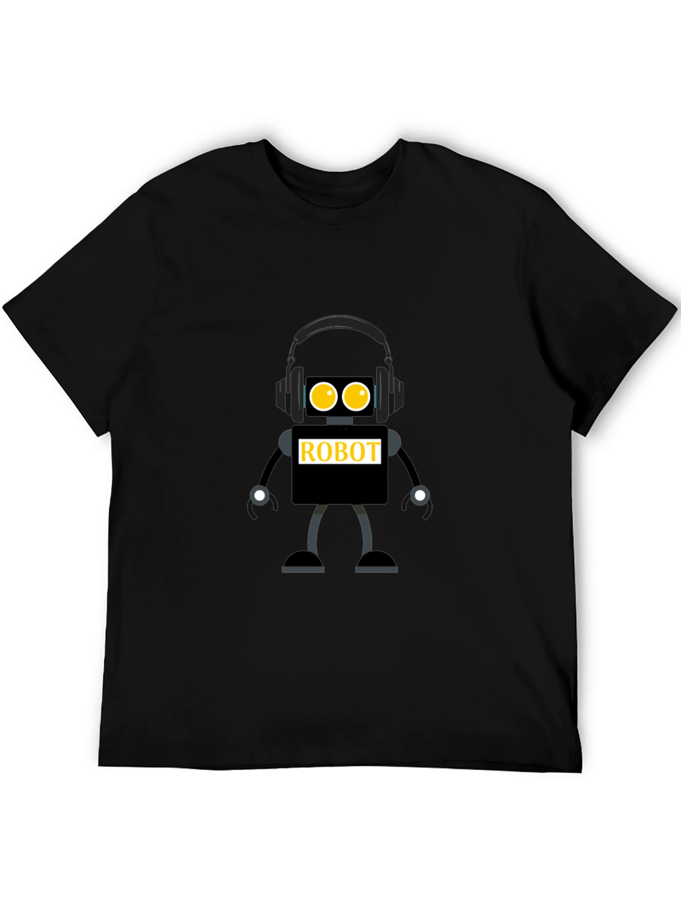 Robot Graphic T-Shirt - Cool Techie Design