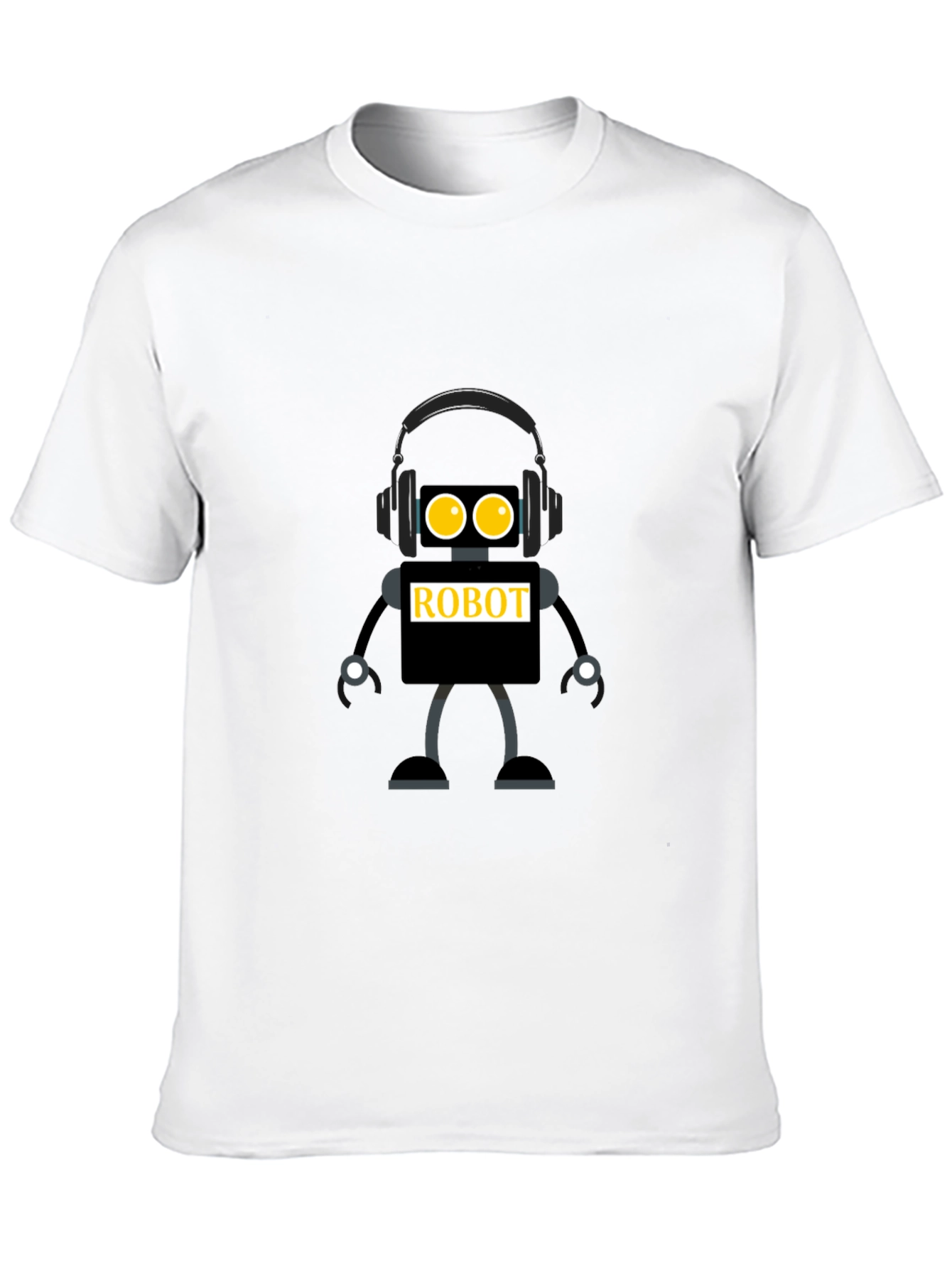 Robot Graphic T-Shirt - Cool Techie Design