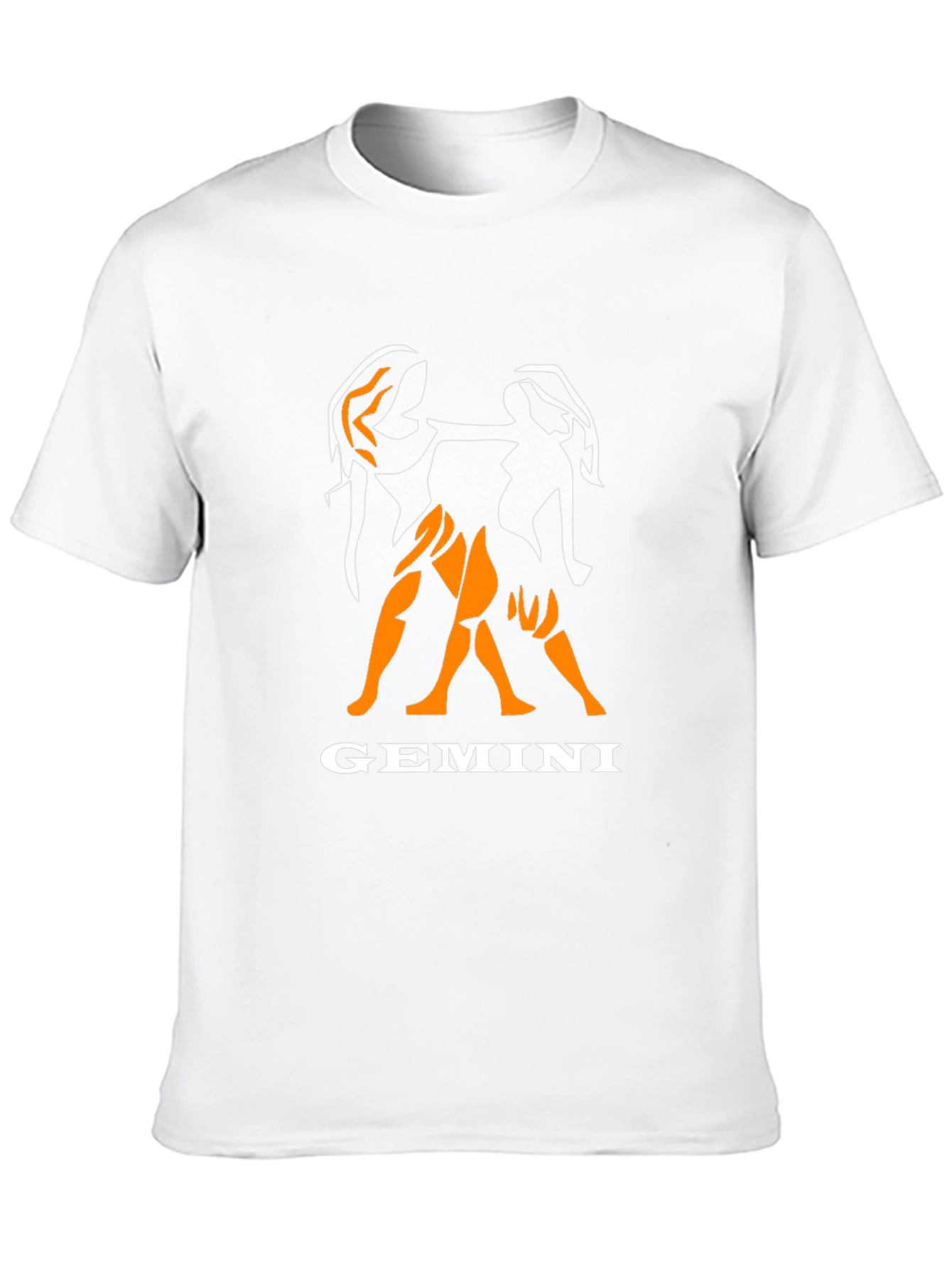 Gemini Zodiac Graphic Tee - Black