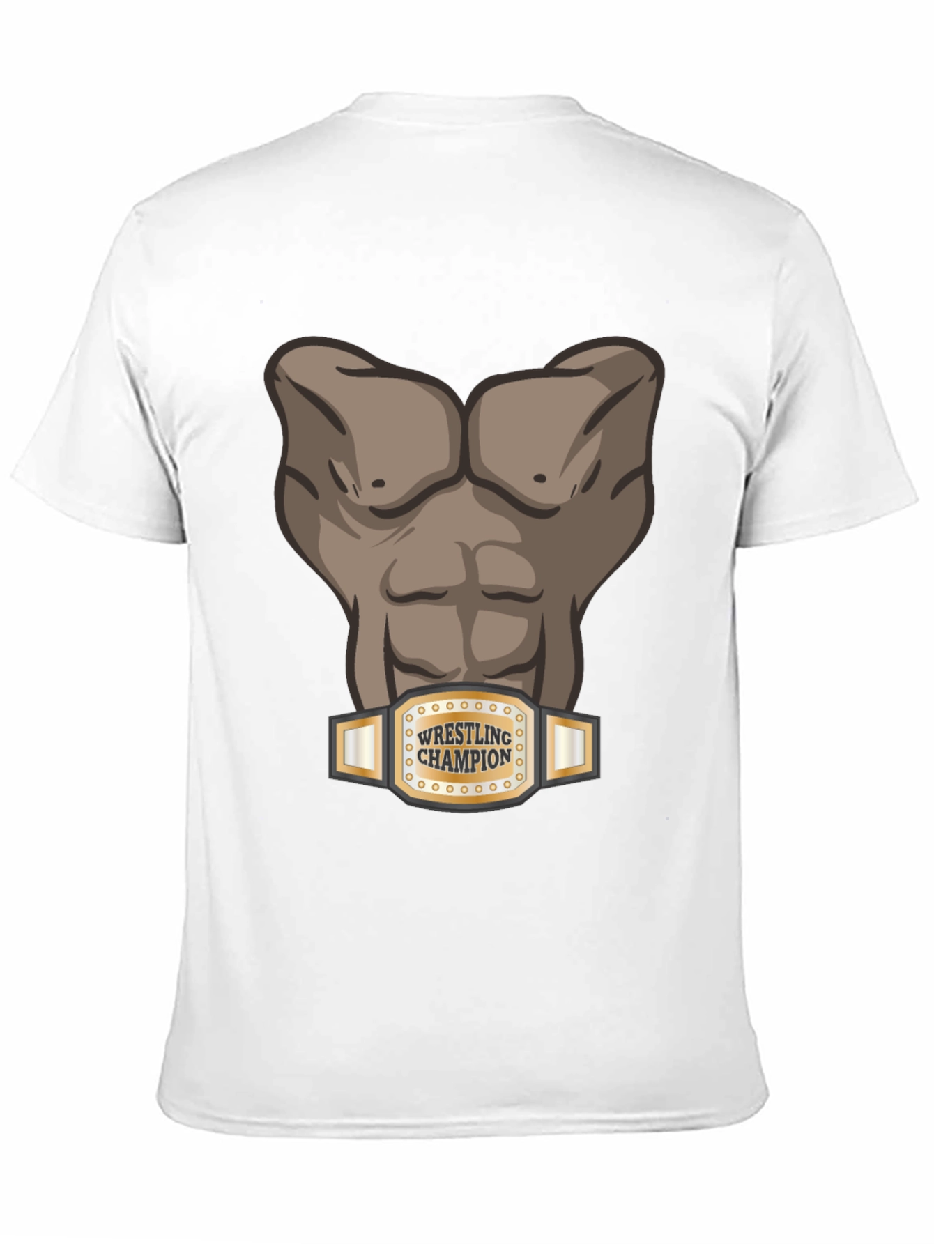 Wrestling Champion Graphic T-Shirt