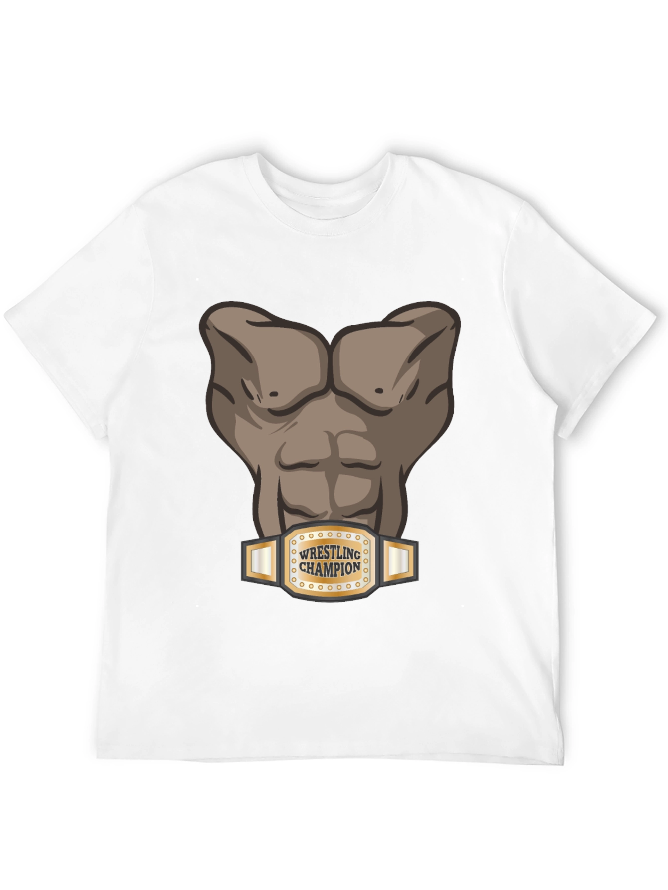 Wrestling Champion Graphic T-Shirt