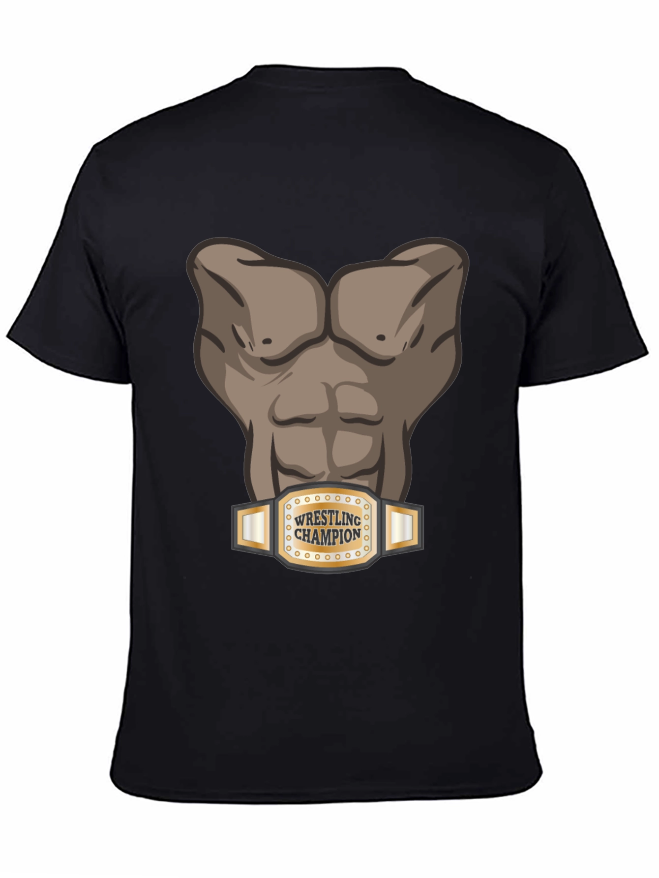 Wrestling Champion Graphic T-Shirt