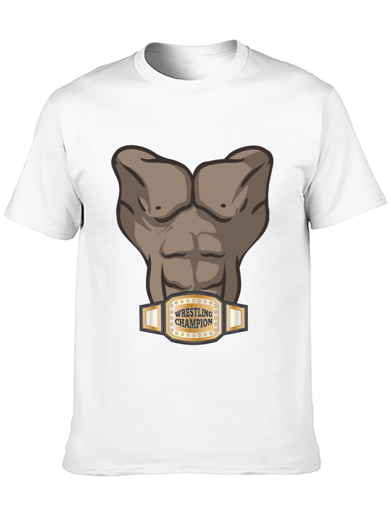 Wrestling Champion Graphic T-Shirt