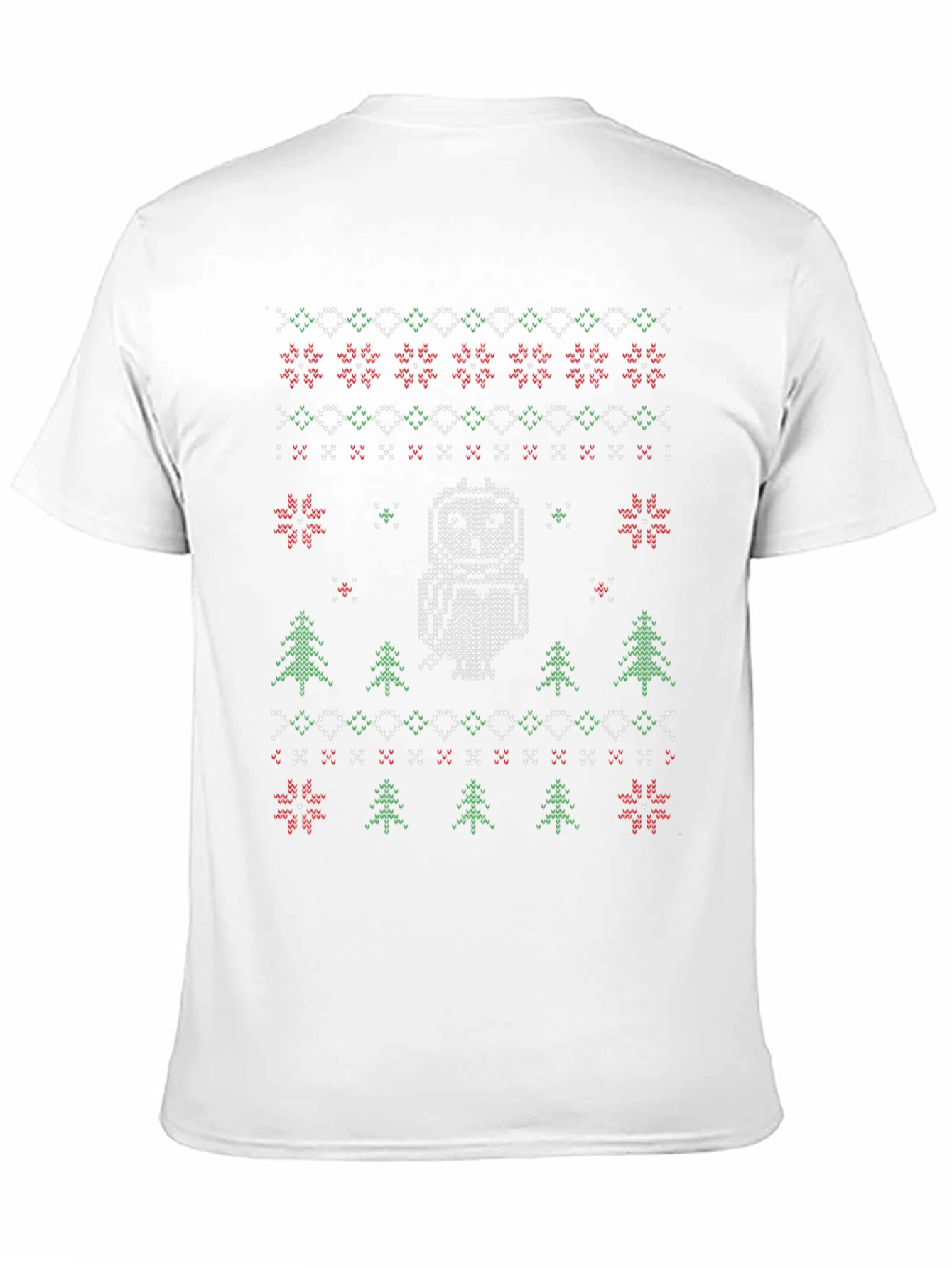 Festive Owl Ugly Christmas Sweater T-Shirt