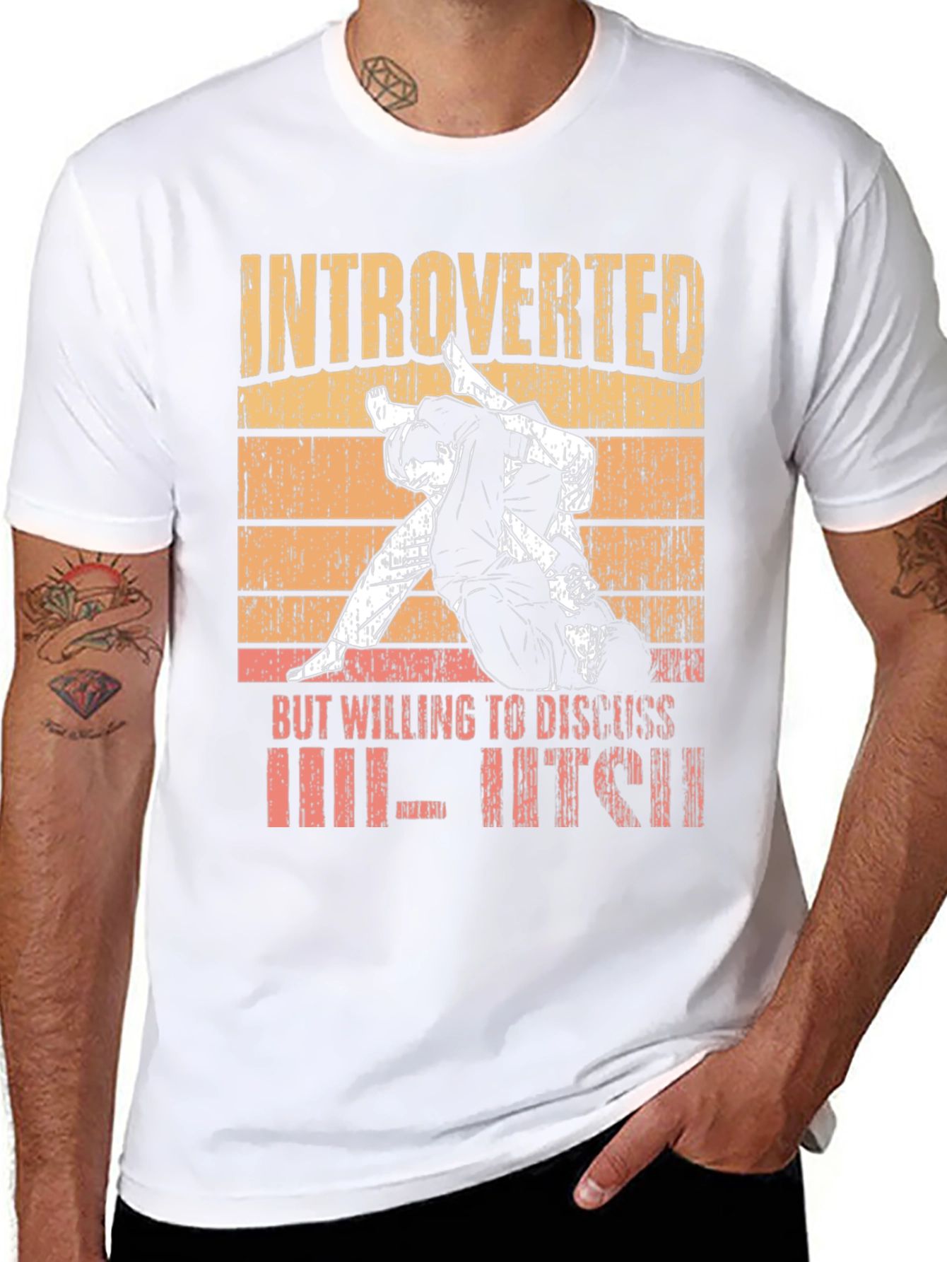 Introverted Jiu-Jitsu Graphic Tee