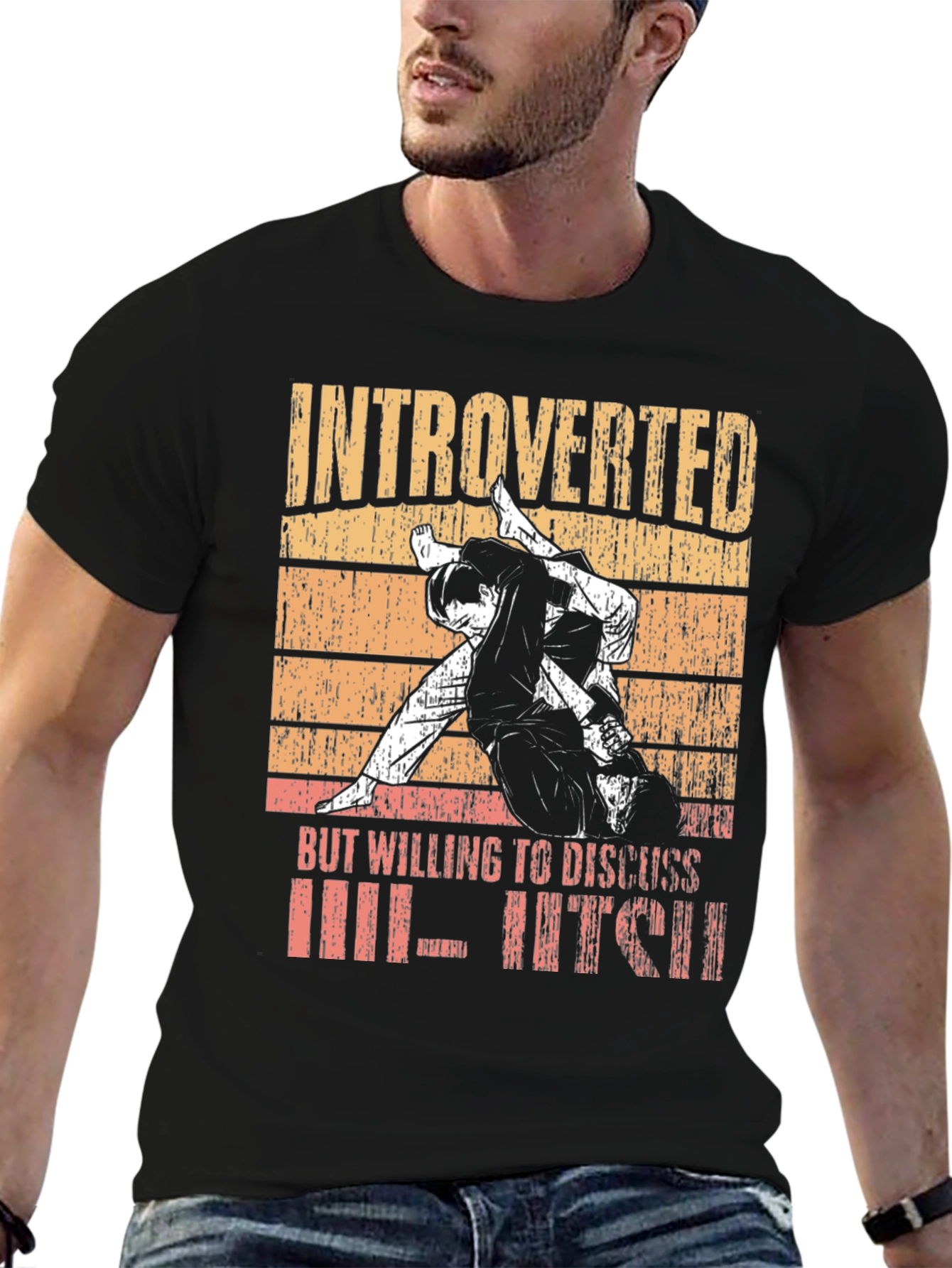 Introverted Jiu-Jitsu Graphic Tee