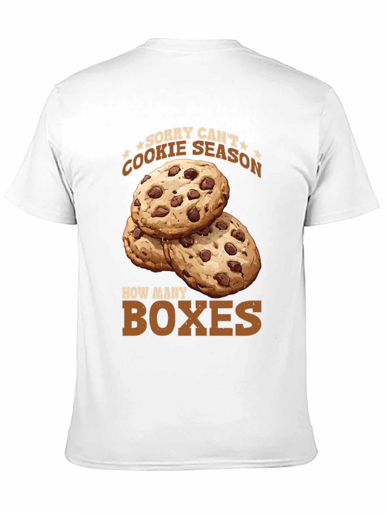Funny Cookie Season T-Shirt - How Many Boxes?