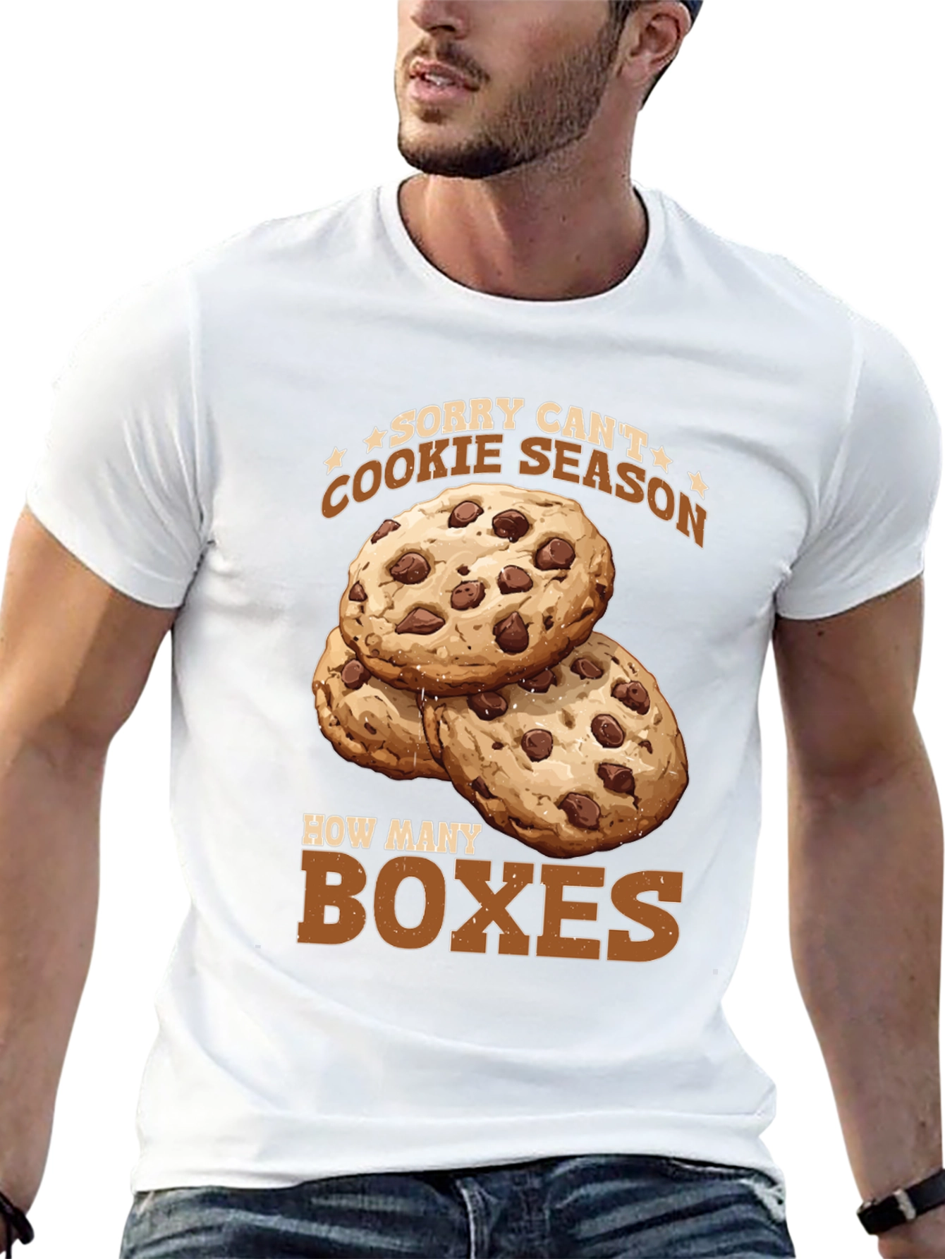 Funny Cookie Season T-Shirt - How Many Boxes?