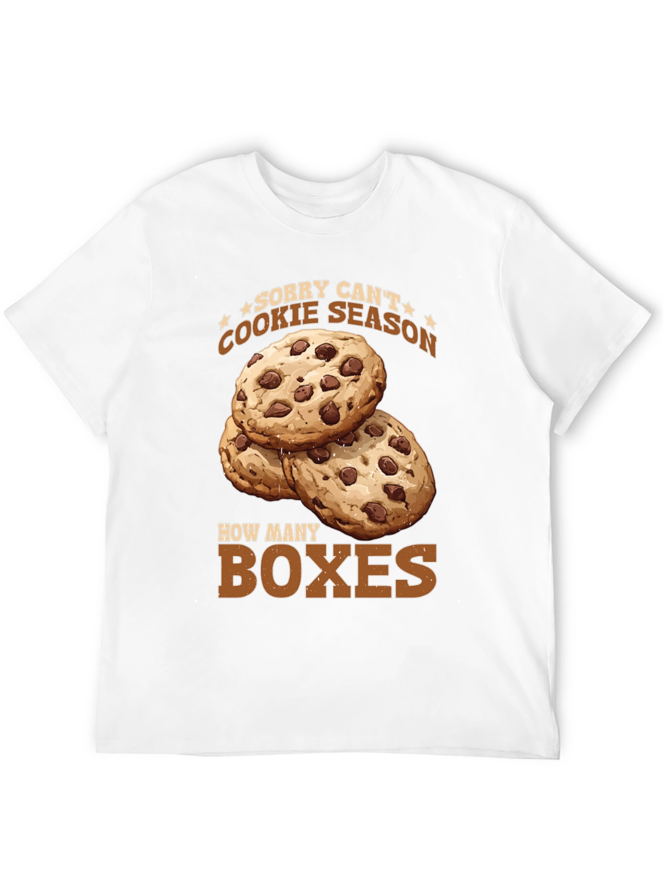Funny Cookie Season T-Shirt - How Many Boxes?
