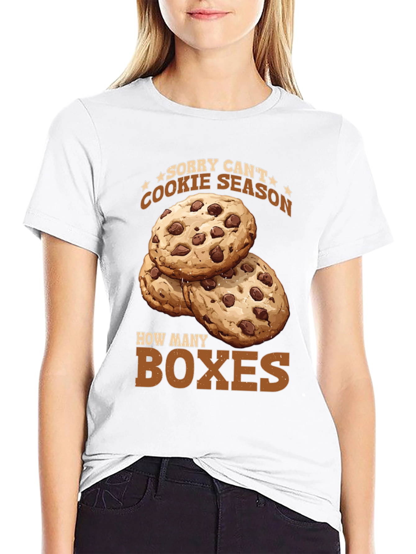 Funny Cookie Season T-Shirt - How Many Boxes?