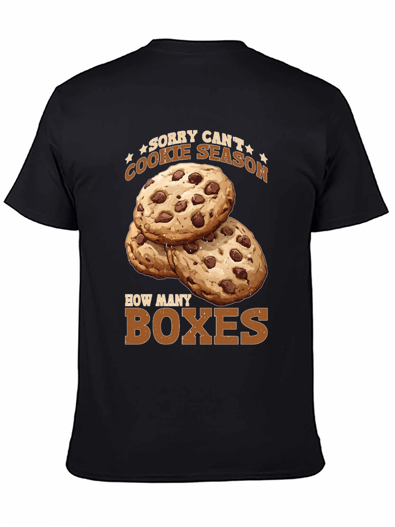 Funny Cookie Season T-Shirt - How Many Boxes?