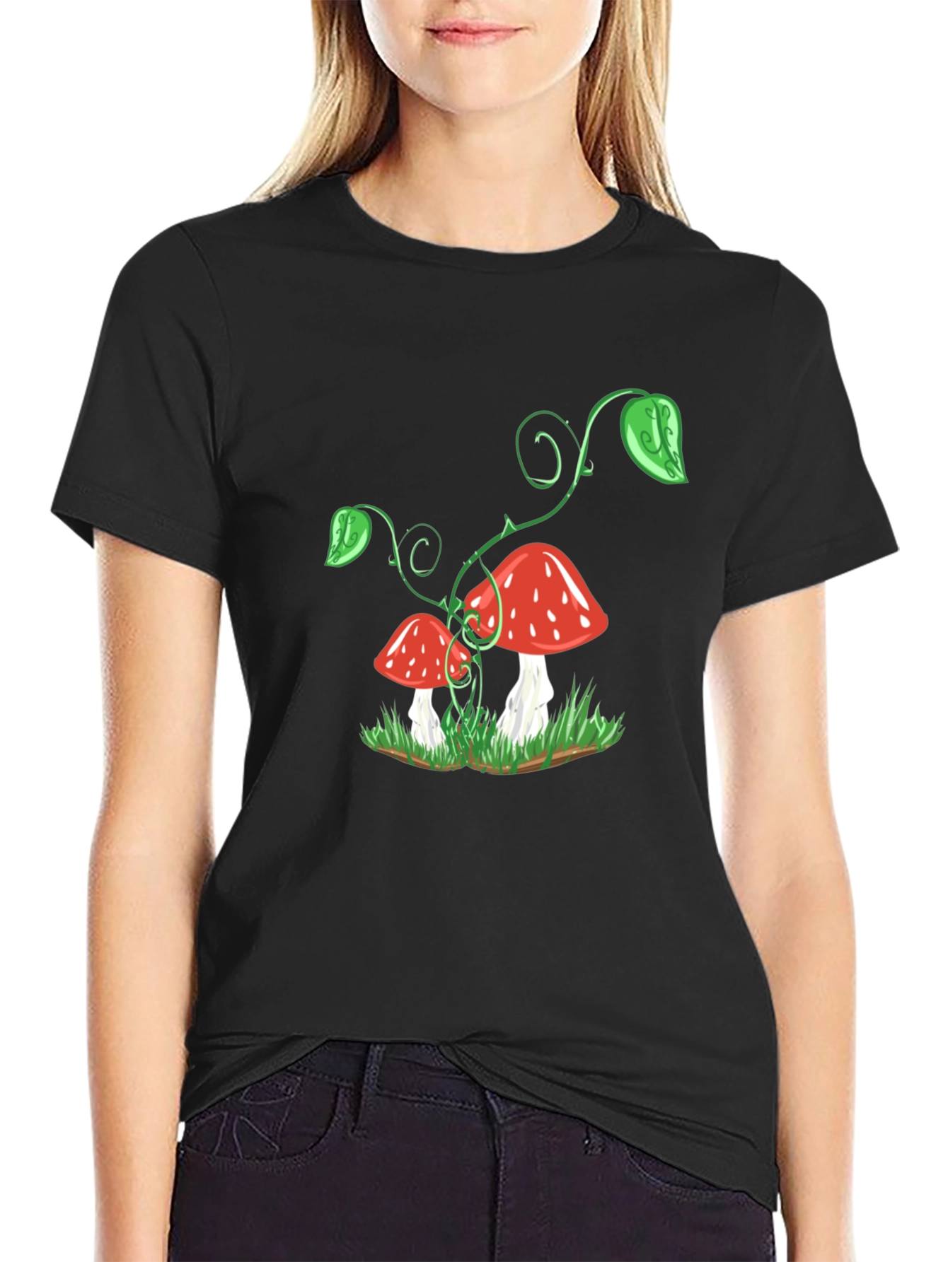 Mushroom T-Shirt - Nature Inspired Graphic Tee