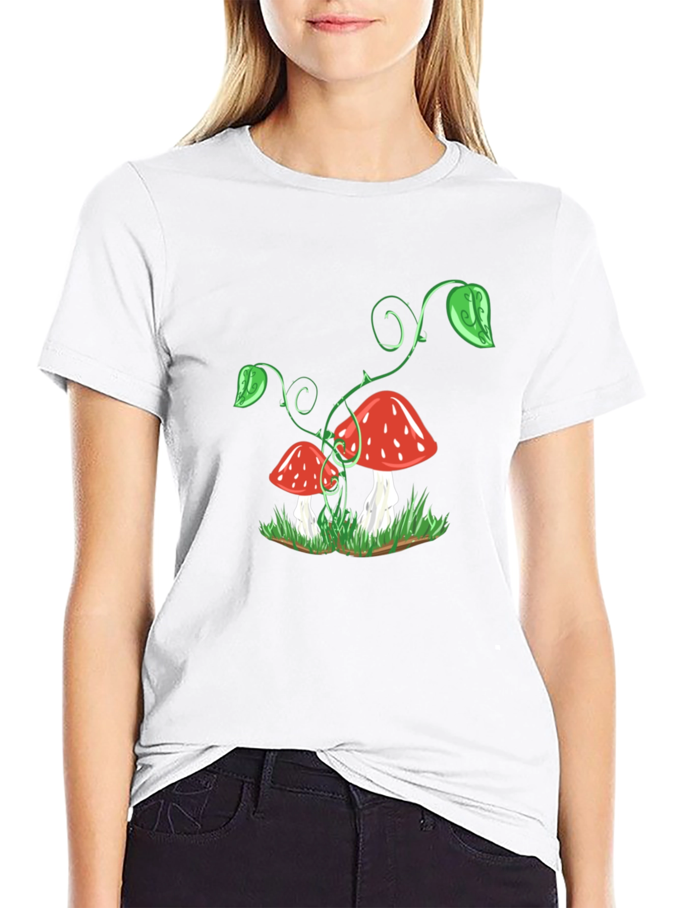 Mushroom T-Shirt - Nature Inspired Graphic Tee