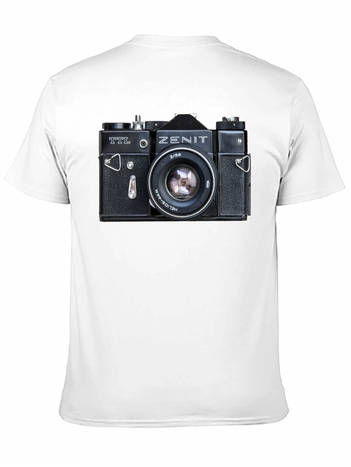 Zenit Camera Graphic T-Shirt - Retro Photographer Tee